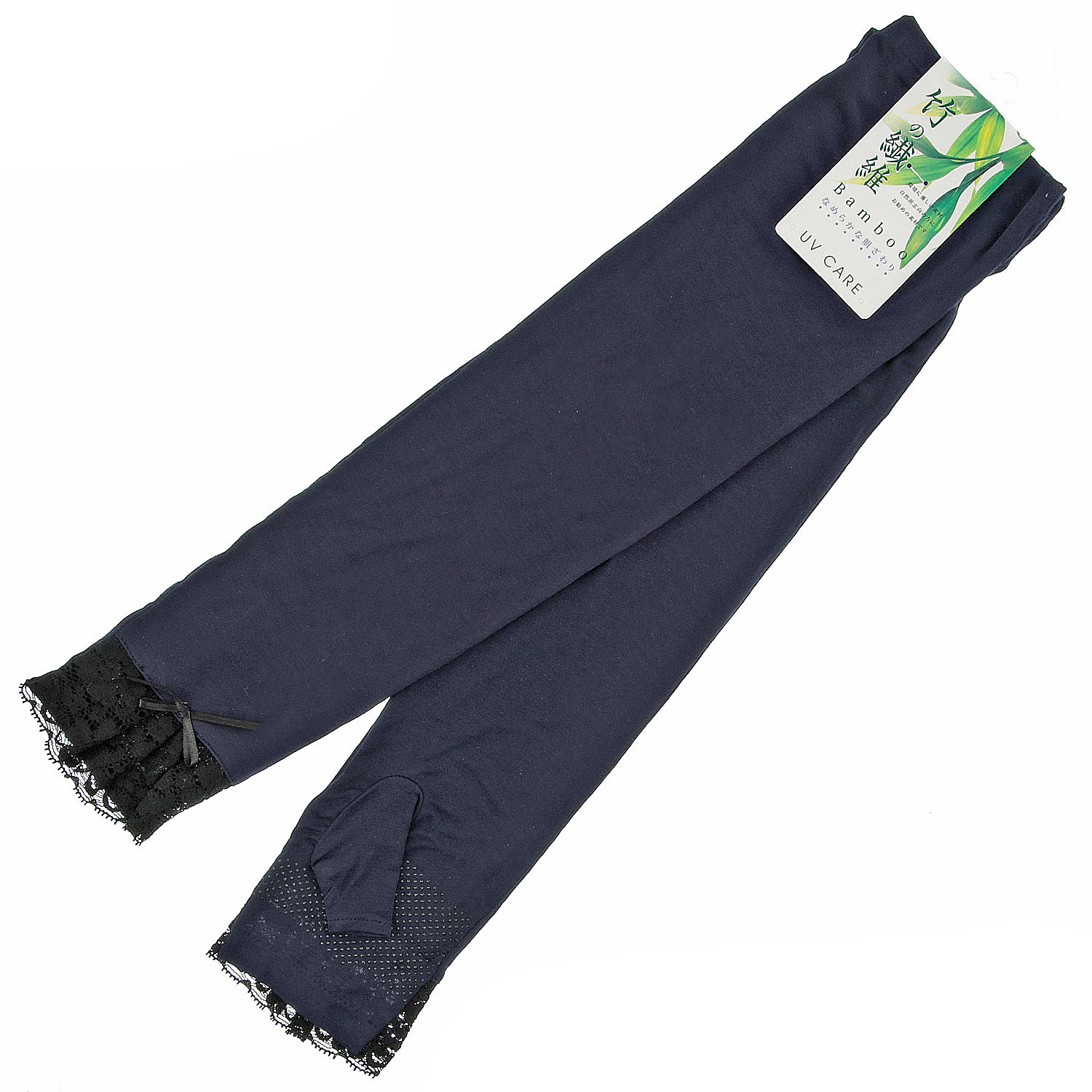 竹繊維 レースロングアームカバー - 画像4