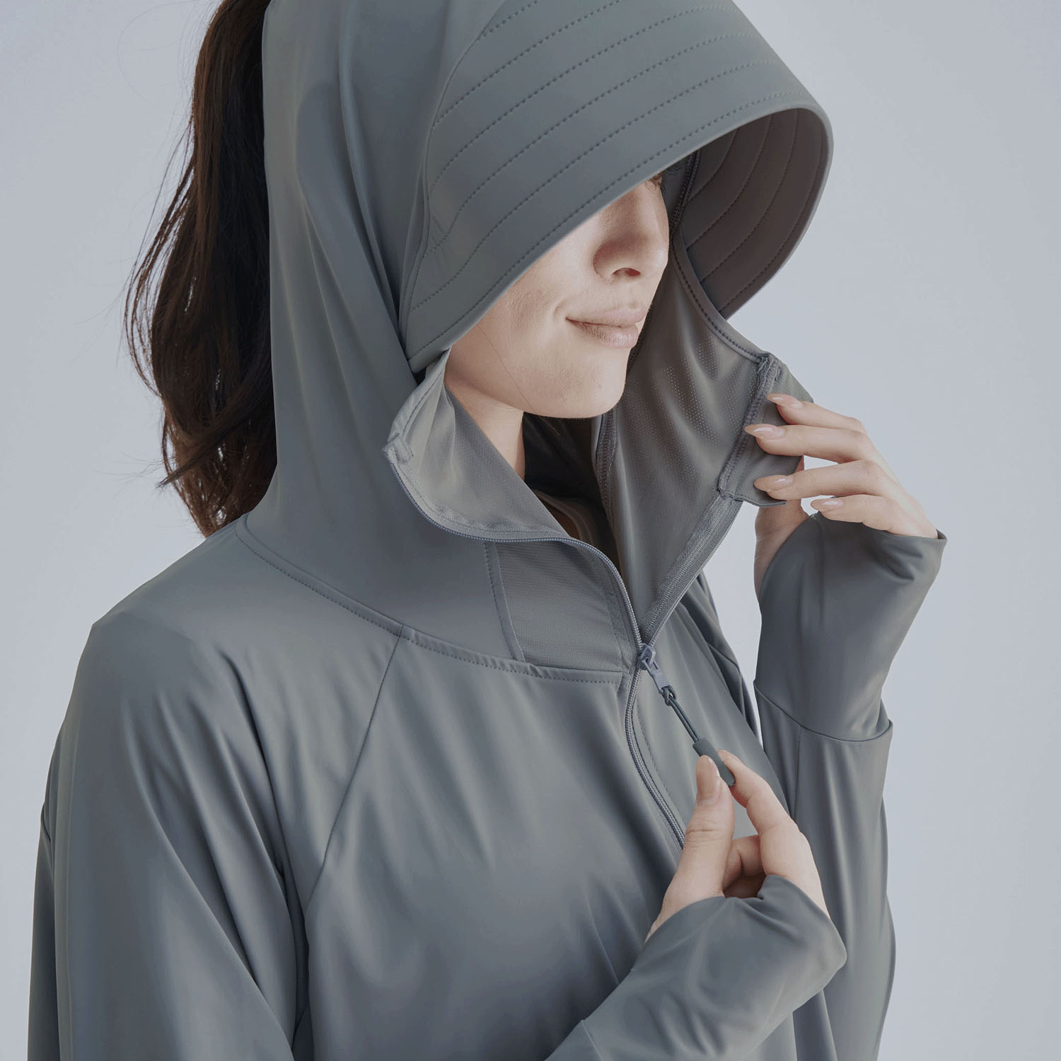 COGIT（コジット）Sun block LAB 爽壁 フェイスガードUVパーカー - 画像15