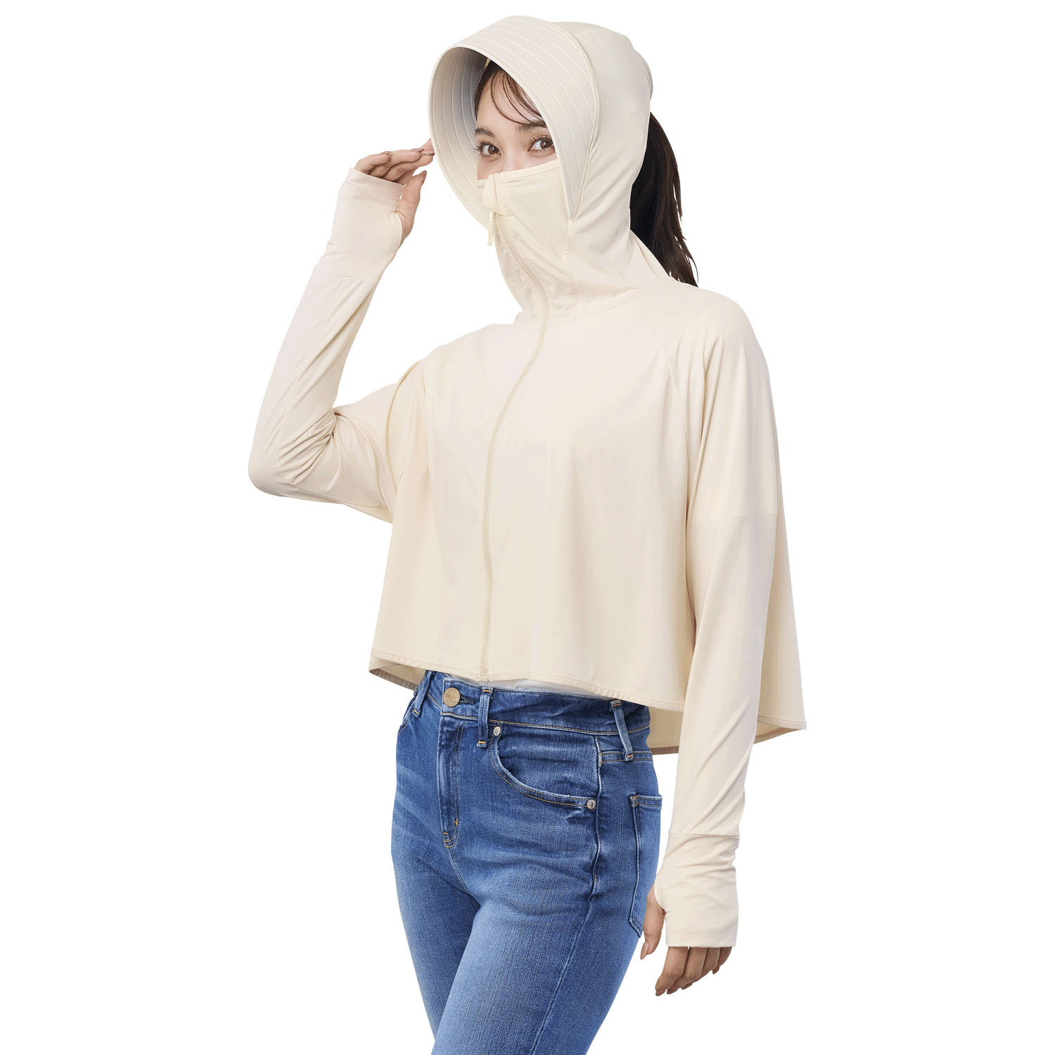 COGIT（コジット）Sun block LAB 爽壁 フェイスガードUVパーカー - 画像18