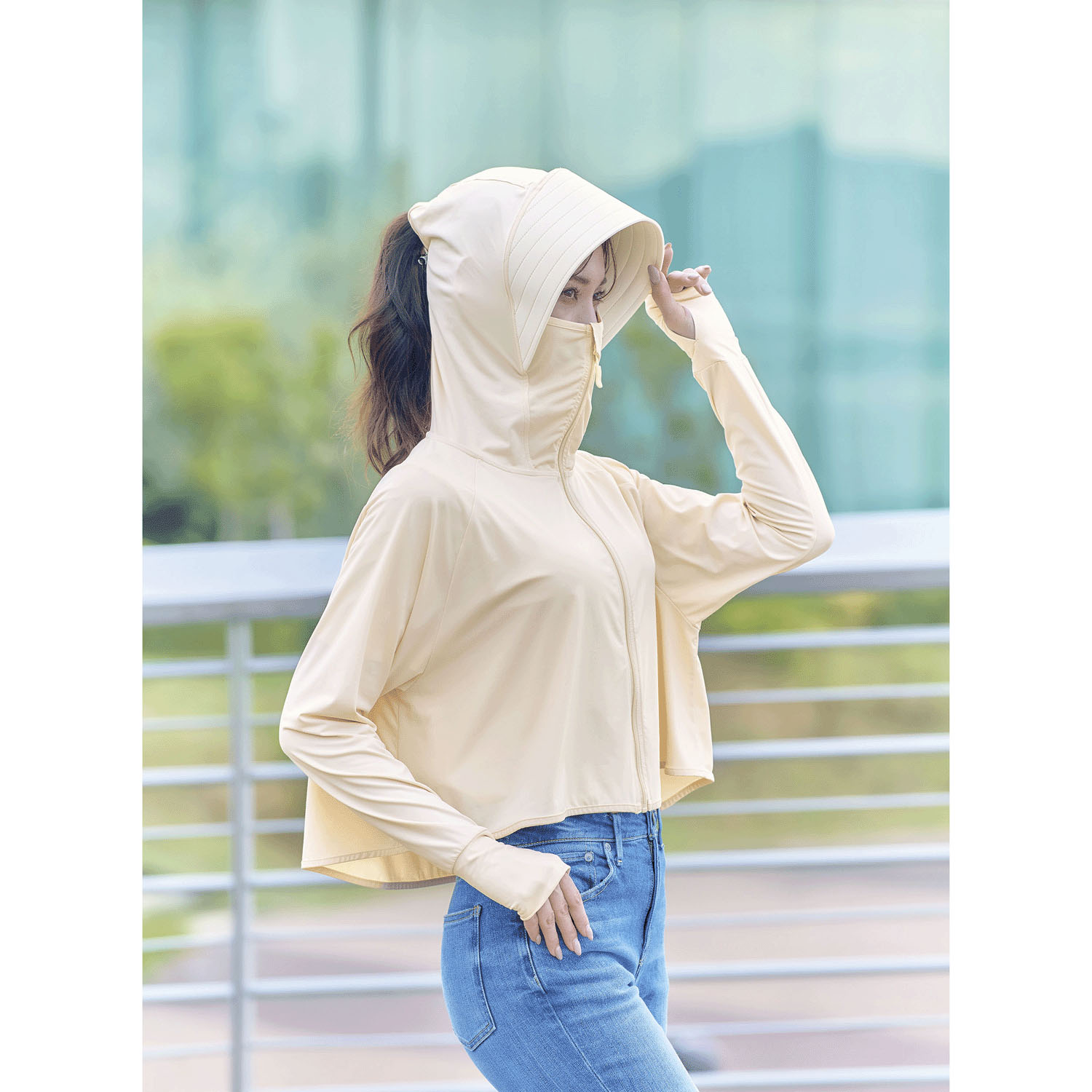 COGIT（コジット）Sun block LAB 爽壁 フェイスガードUVパーカー - 画像22