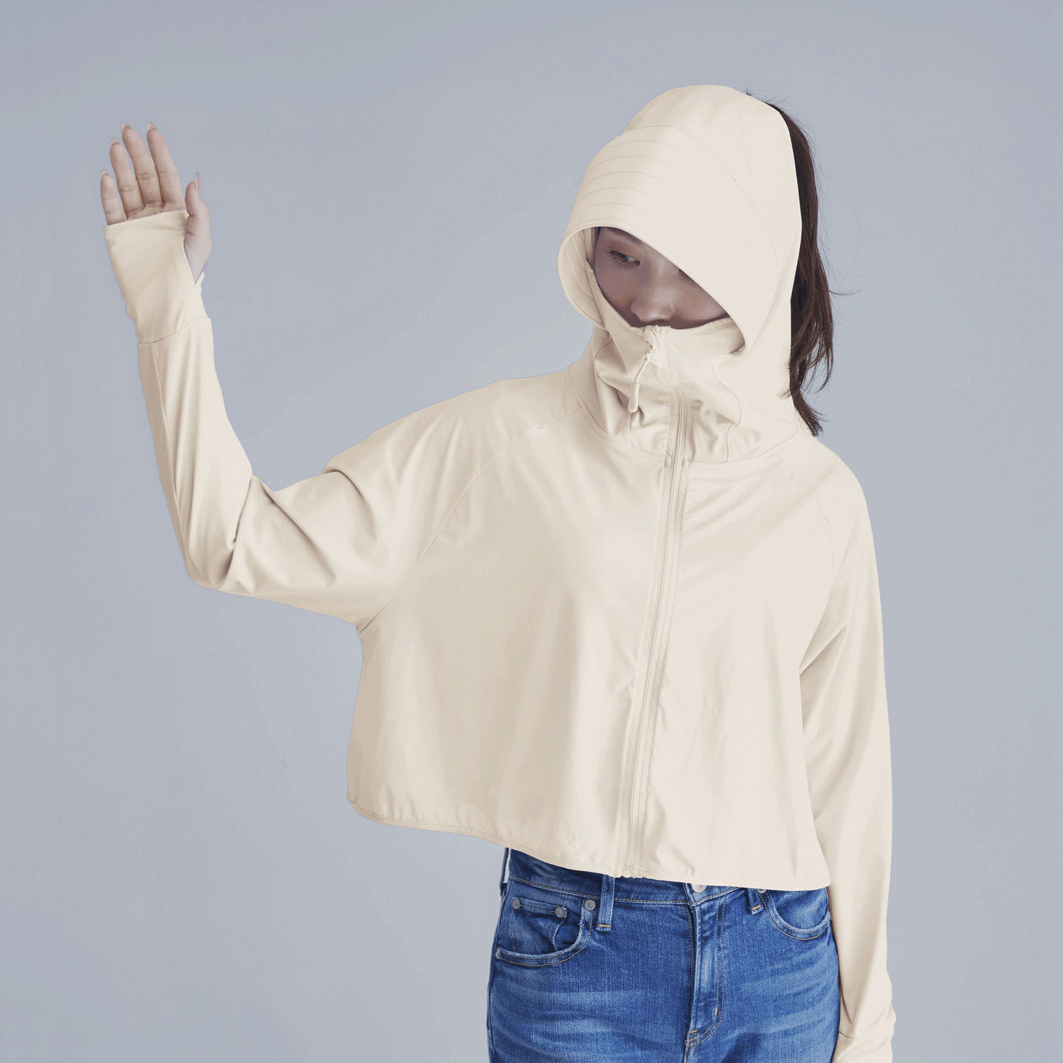 COGIT（コジット）Sun block LAB 爽壁 フェイスガードUVパーカー - 画像28