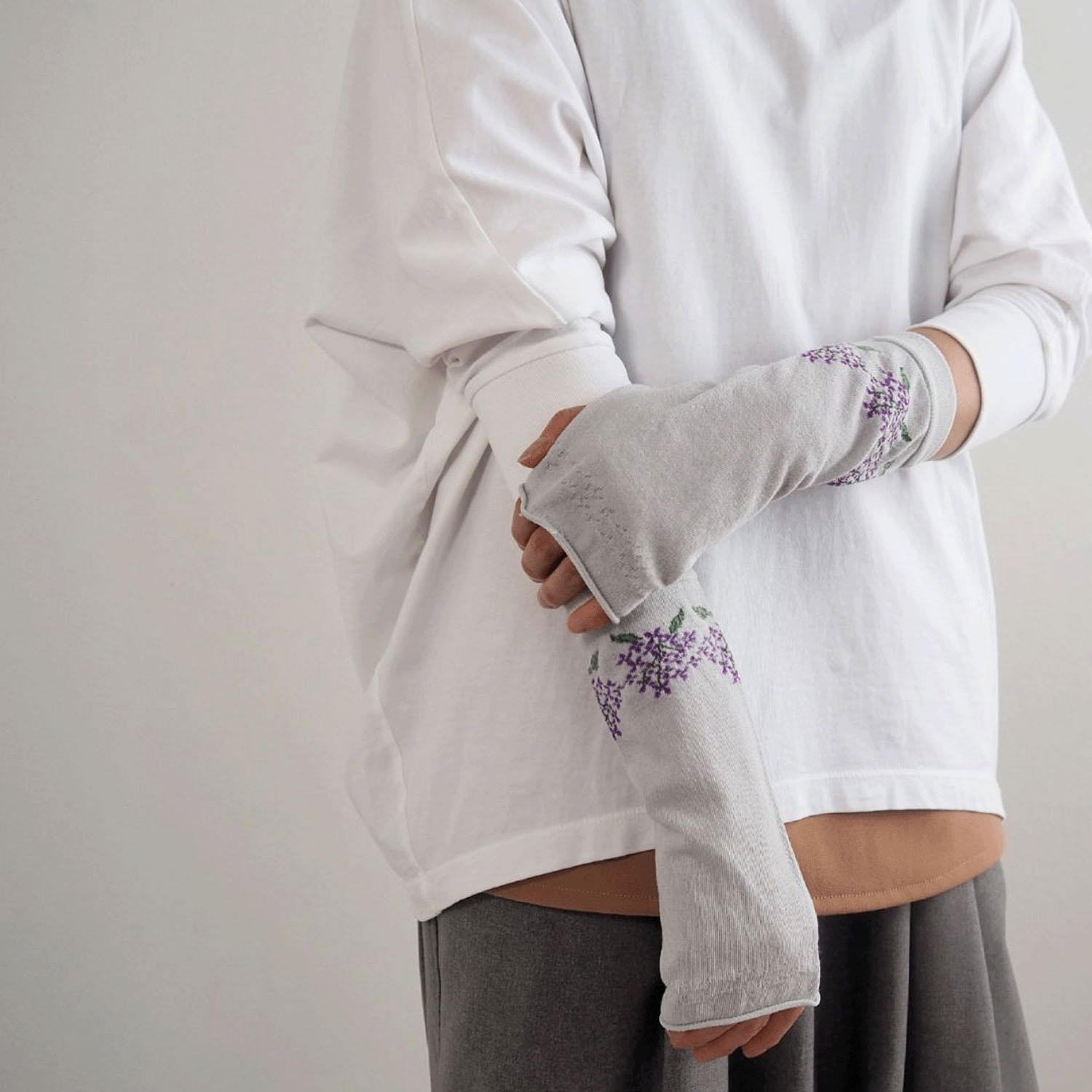 日本製 おさんぽアームカバー ショート - 画像15