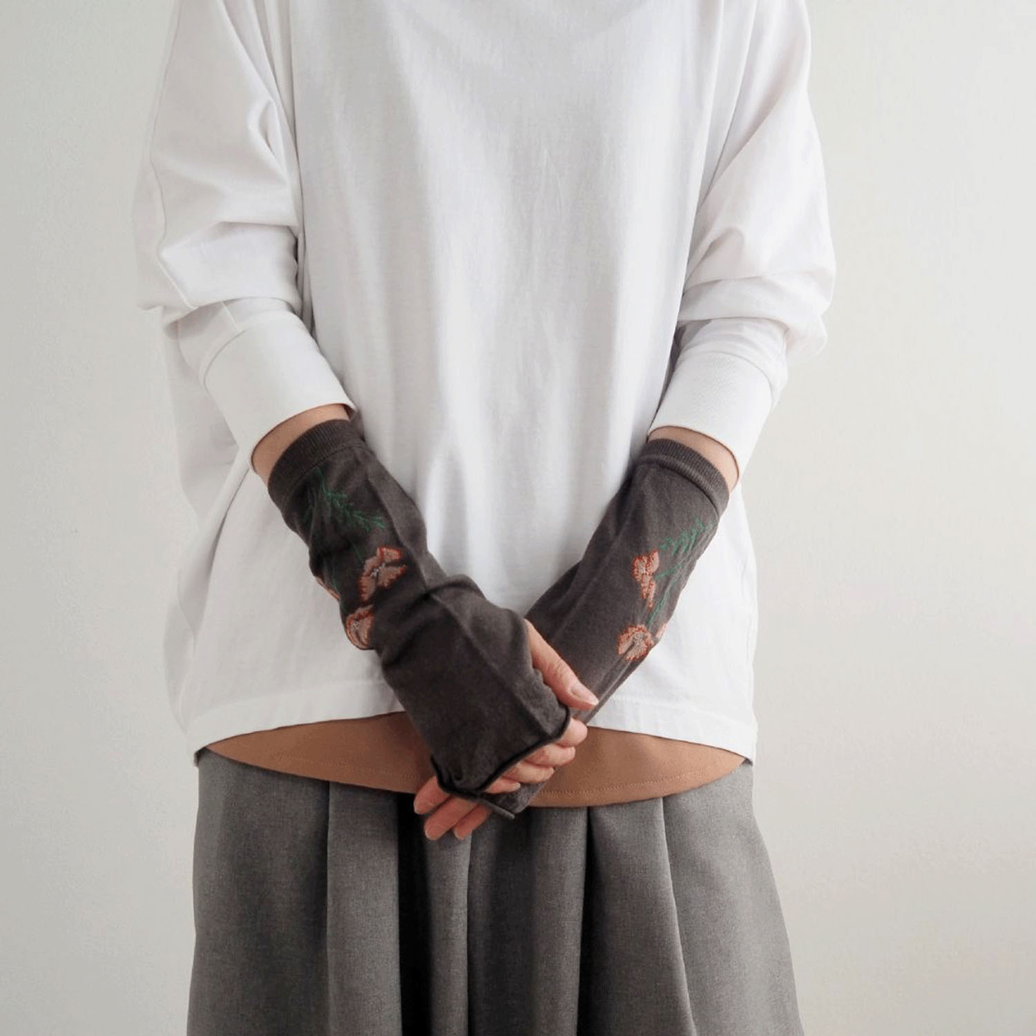 日本製 おさんぽアームカバー ショート - 画像24