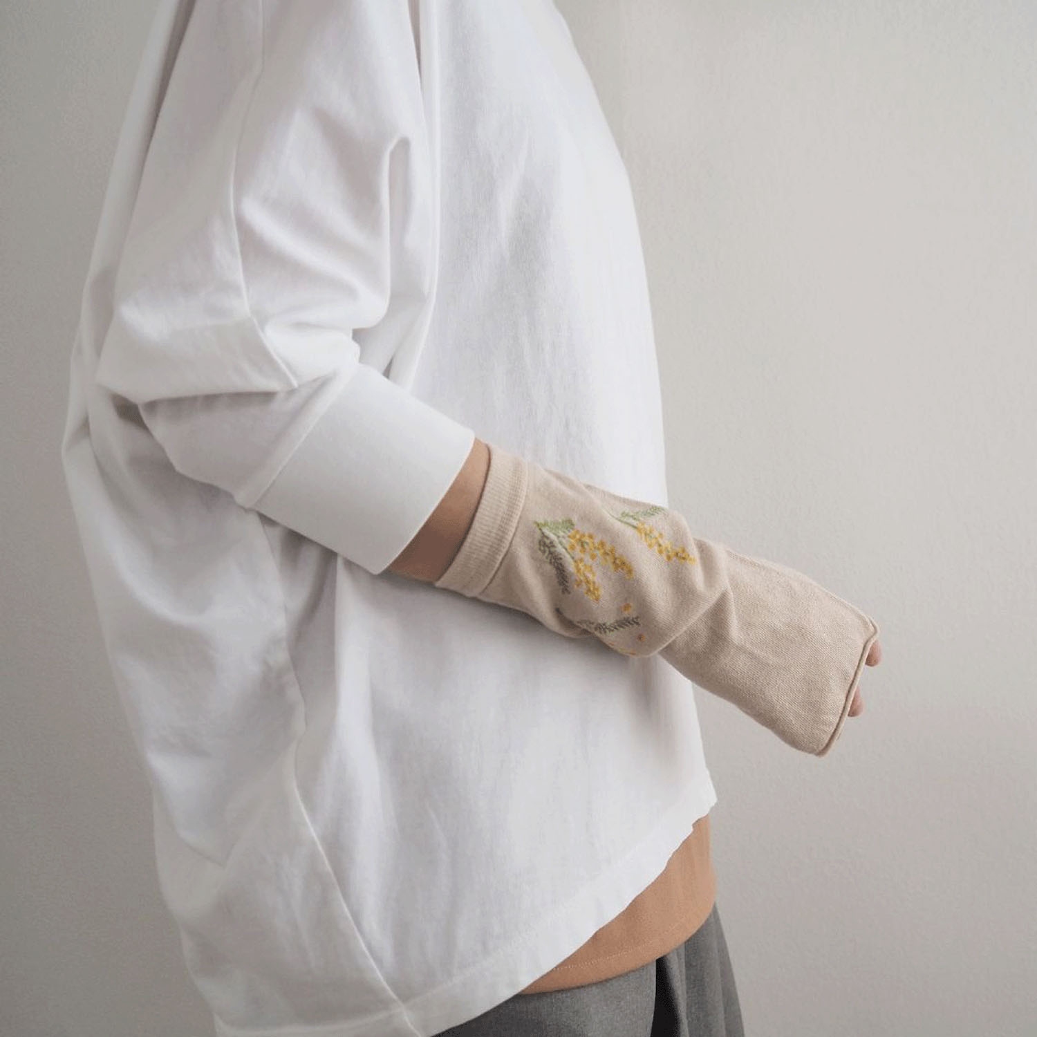 日本製 おさんぽアームカバー ショート - 画像9