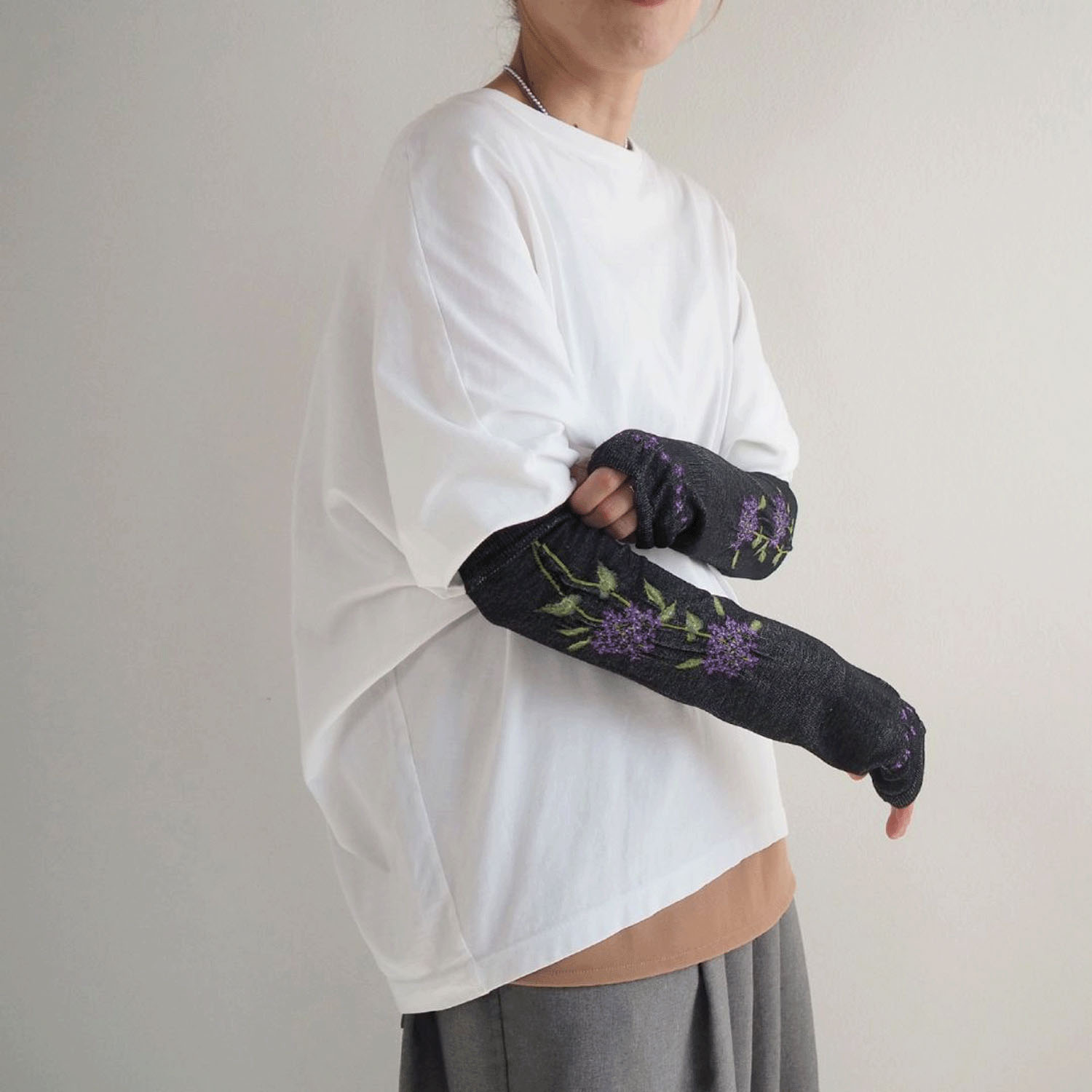 日本製 おさんぽアームカバー ミドル - 画像13