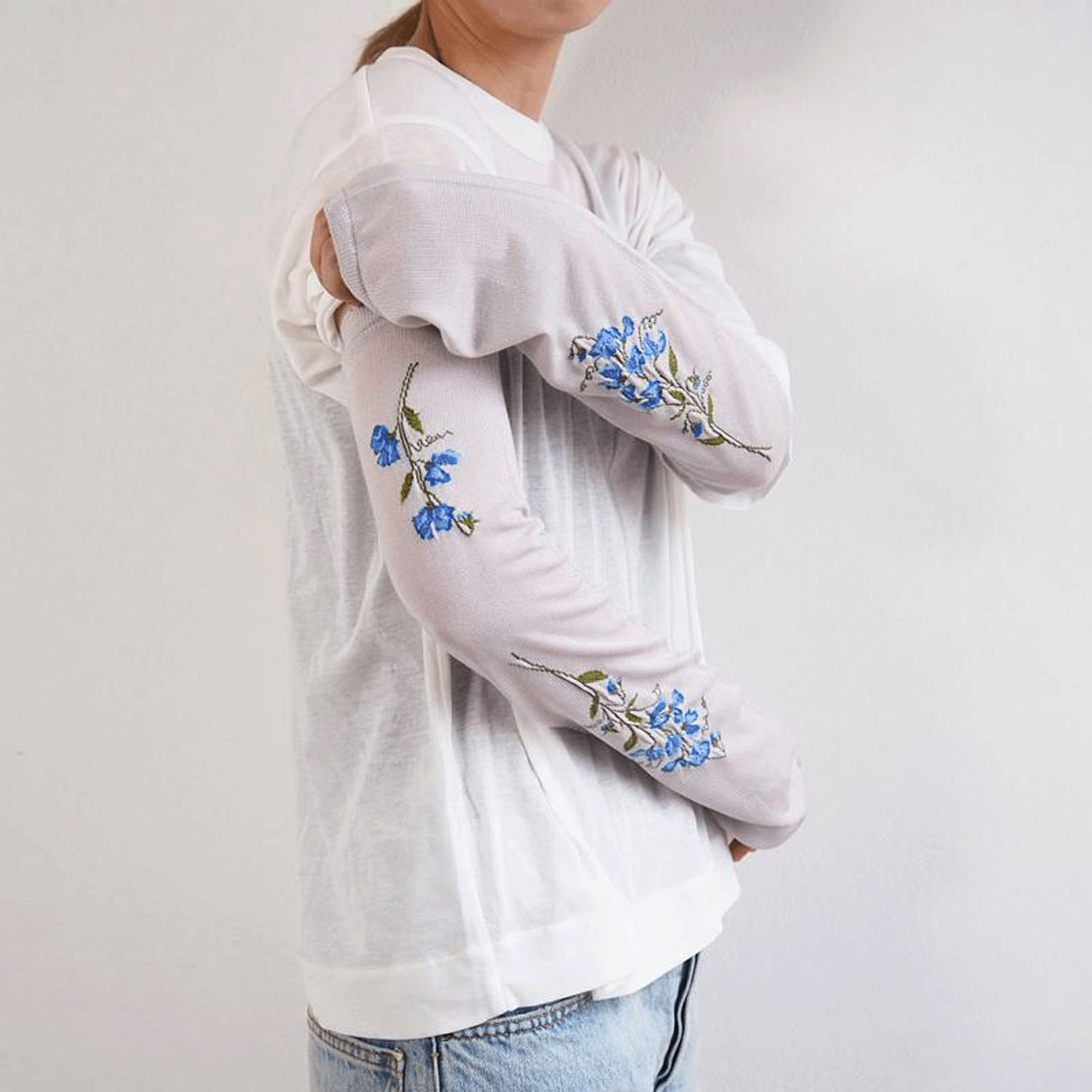 日本製 おさんぽアームカバー ロング - 画像23