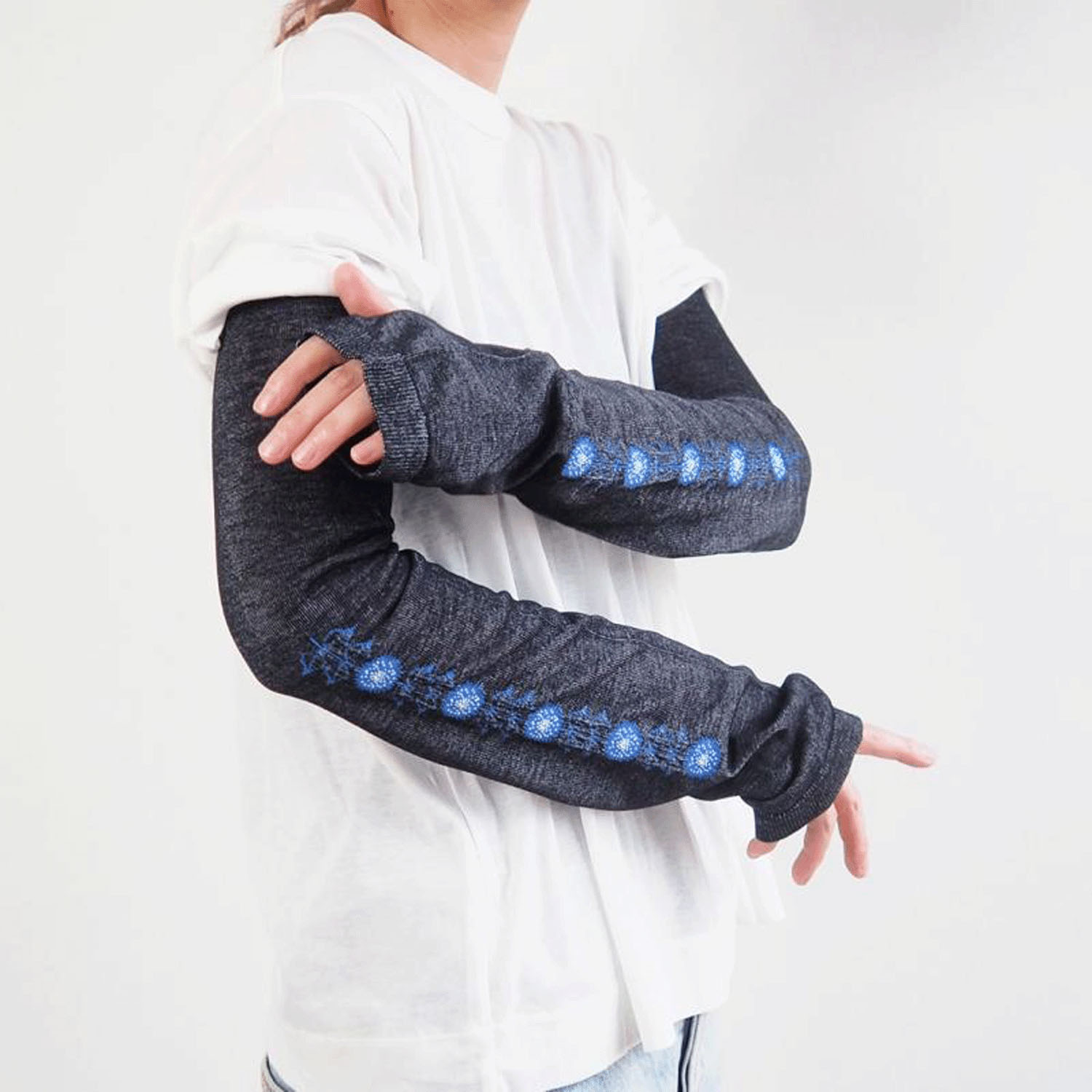 日本製 おさんぽアームカバー ロング - 画像31