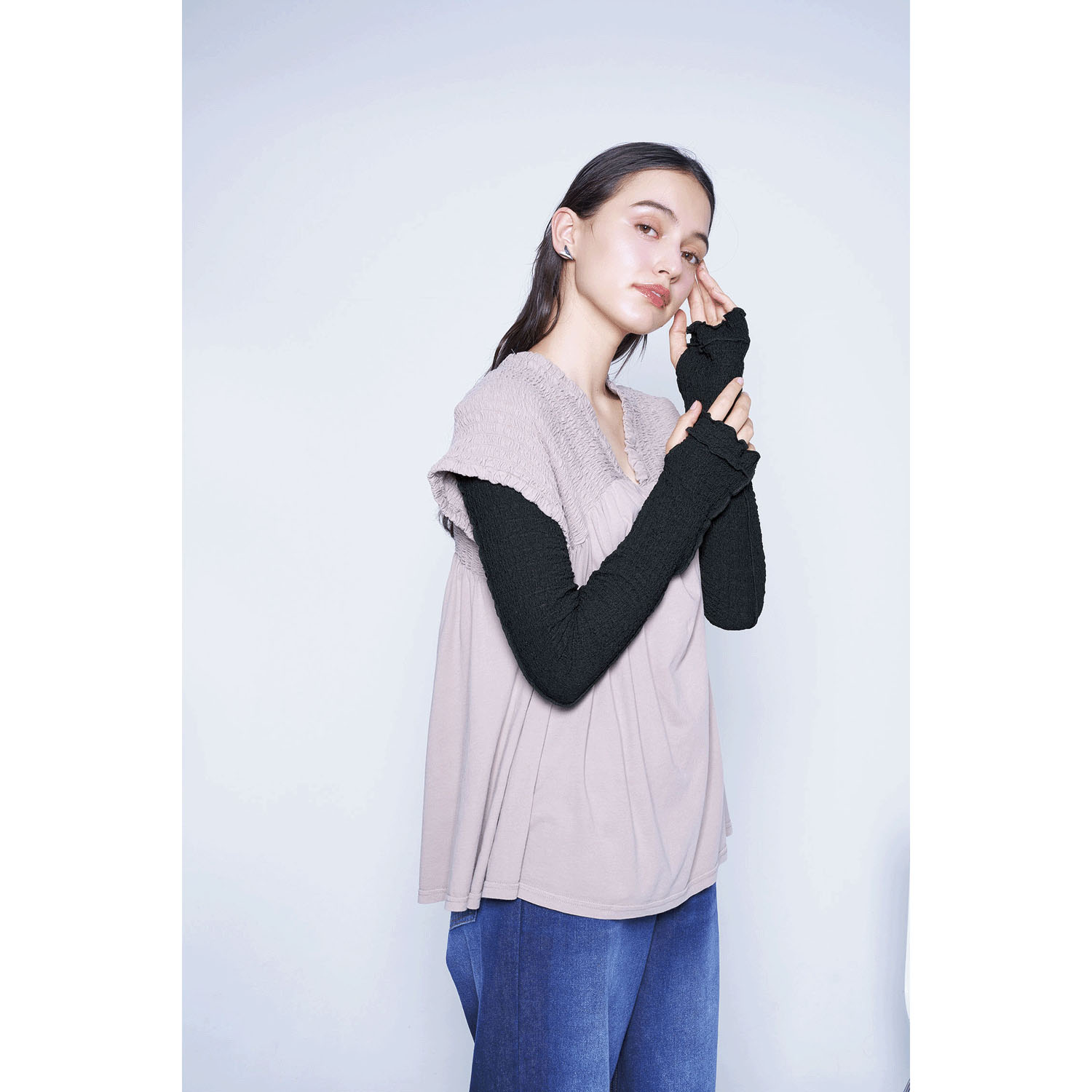 【3日間限定価格】COGIT（コジット）Sun Block LAB リップルアームカバー - 画像3