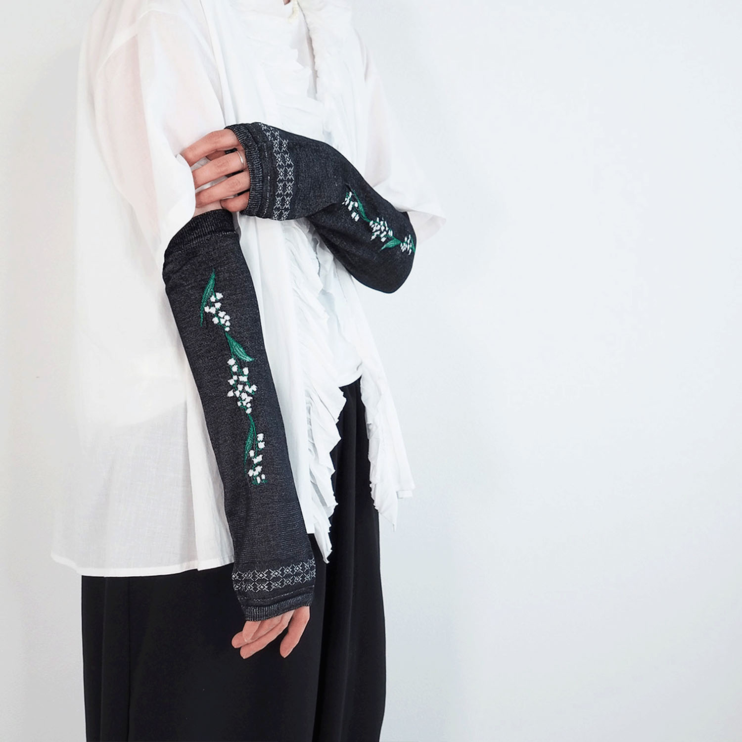 日本製 おさんぽアームカバー ミドル - 画像20