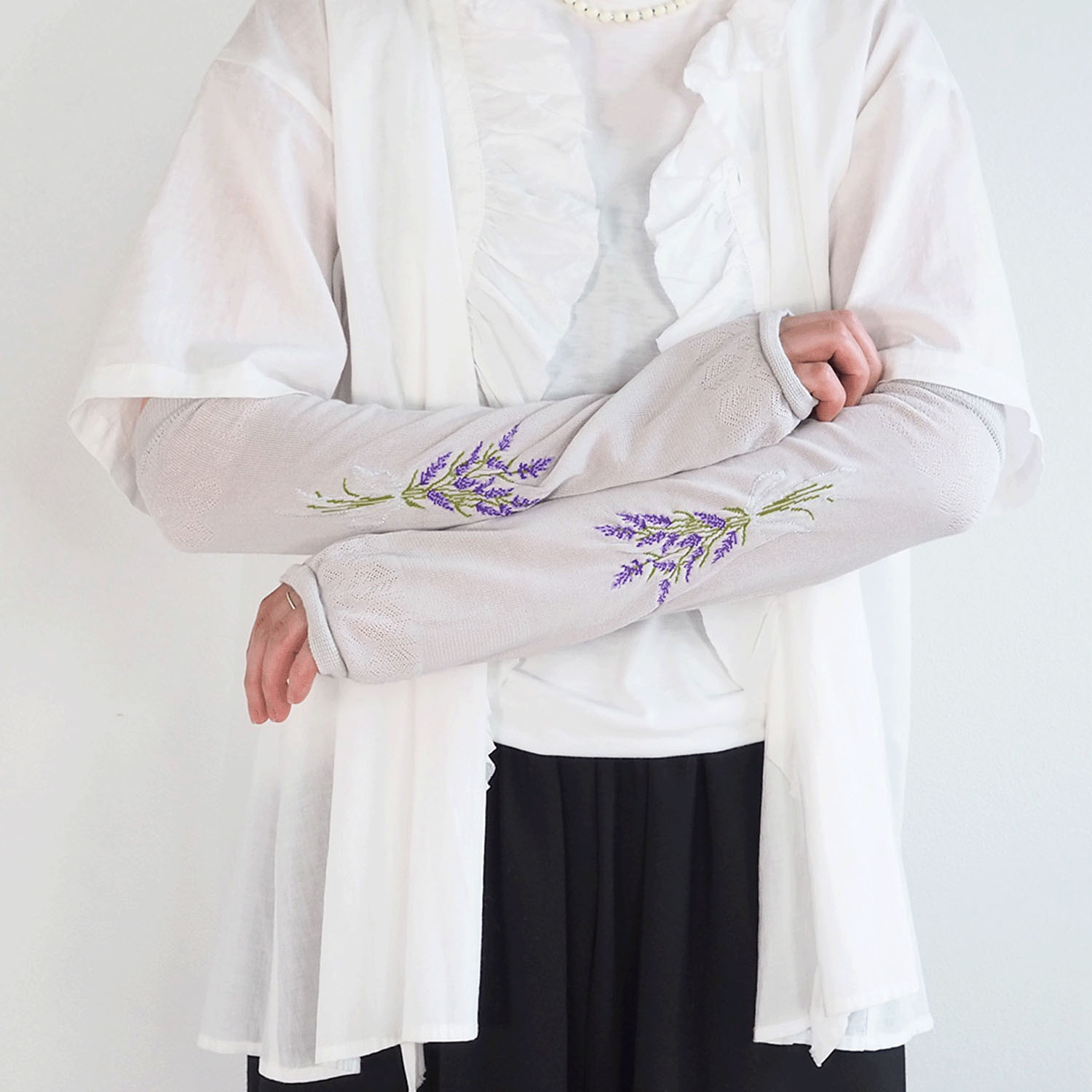 日本製 おさんぽアームカバー ミドル - 画像40