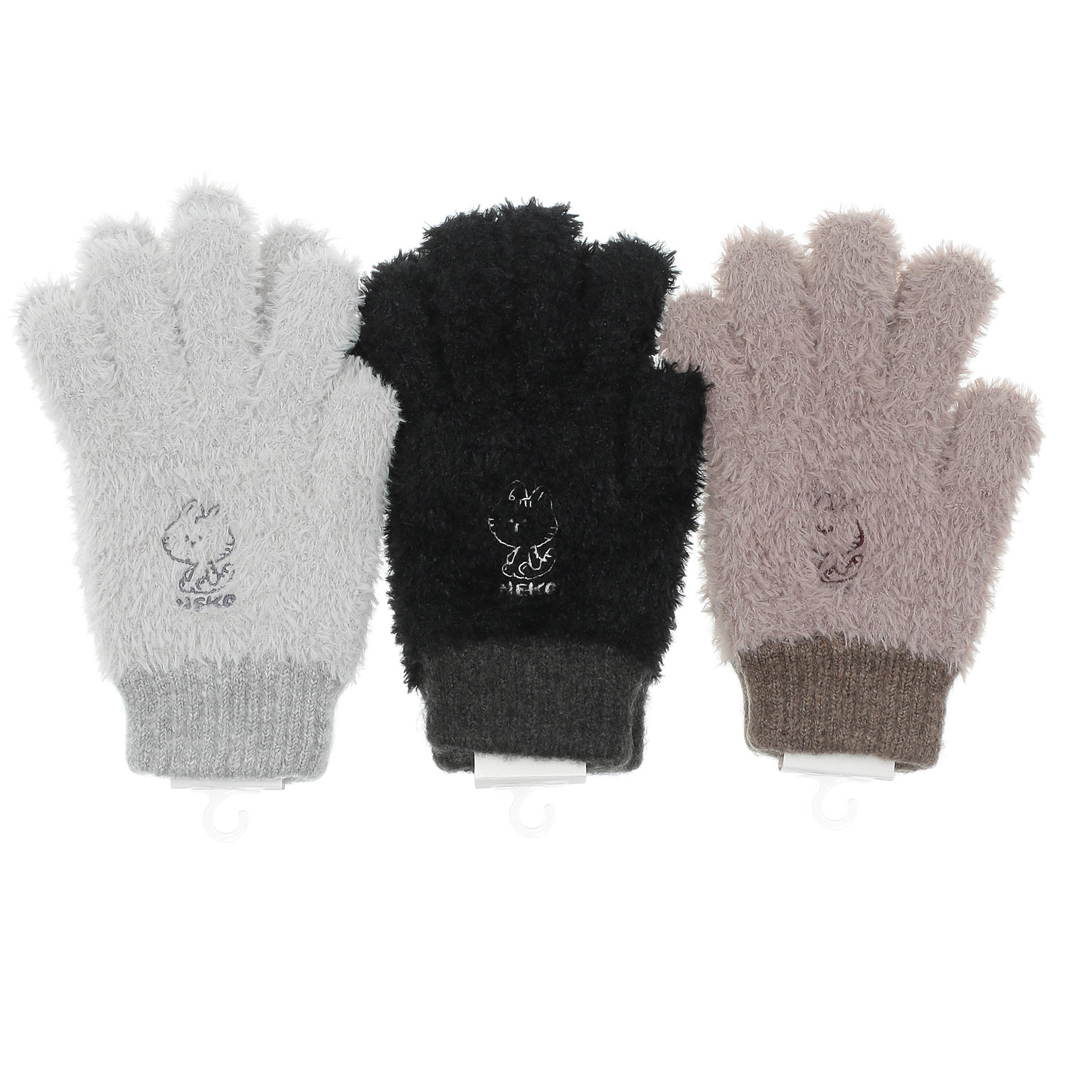 日本製 ユビデル手袋 ネコ - 画像1