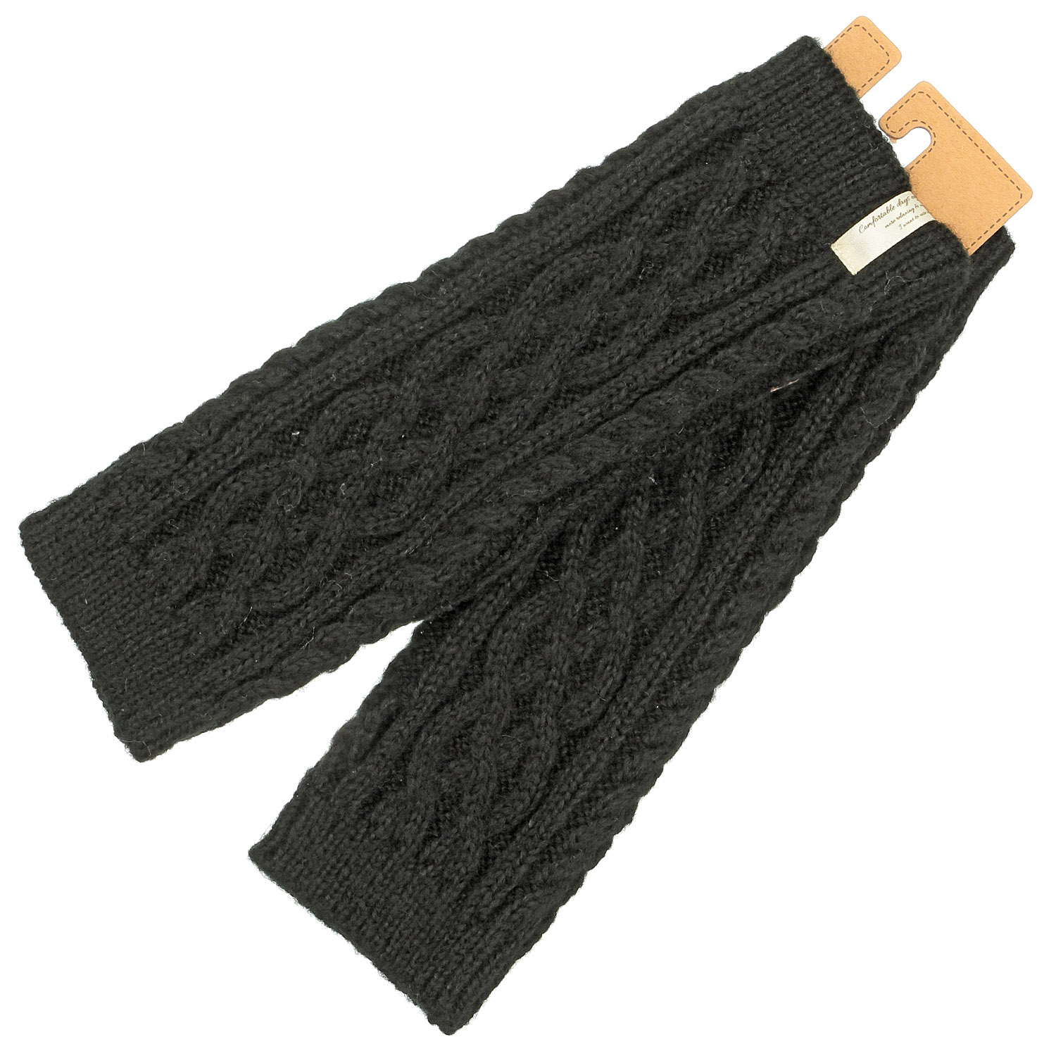 ケーブルニットアームウォーマー - 画像3