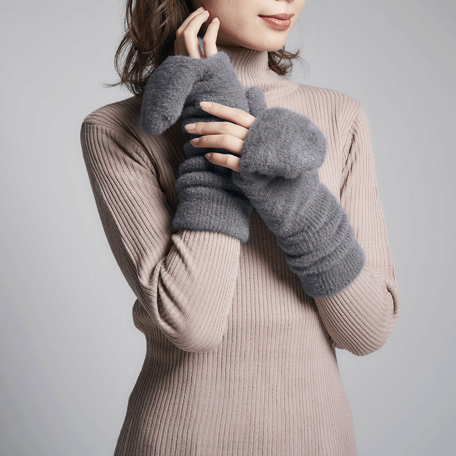 ファーもこアームミトン - 画像4