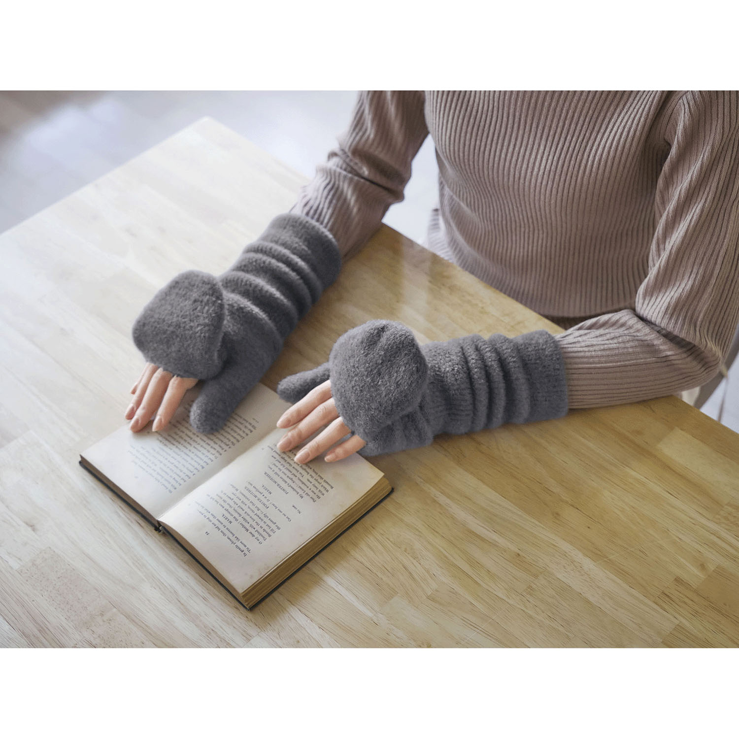 ファーもこアームミトン - 画像7