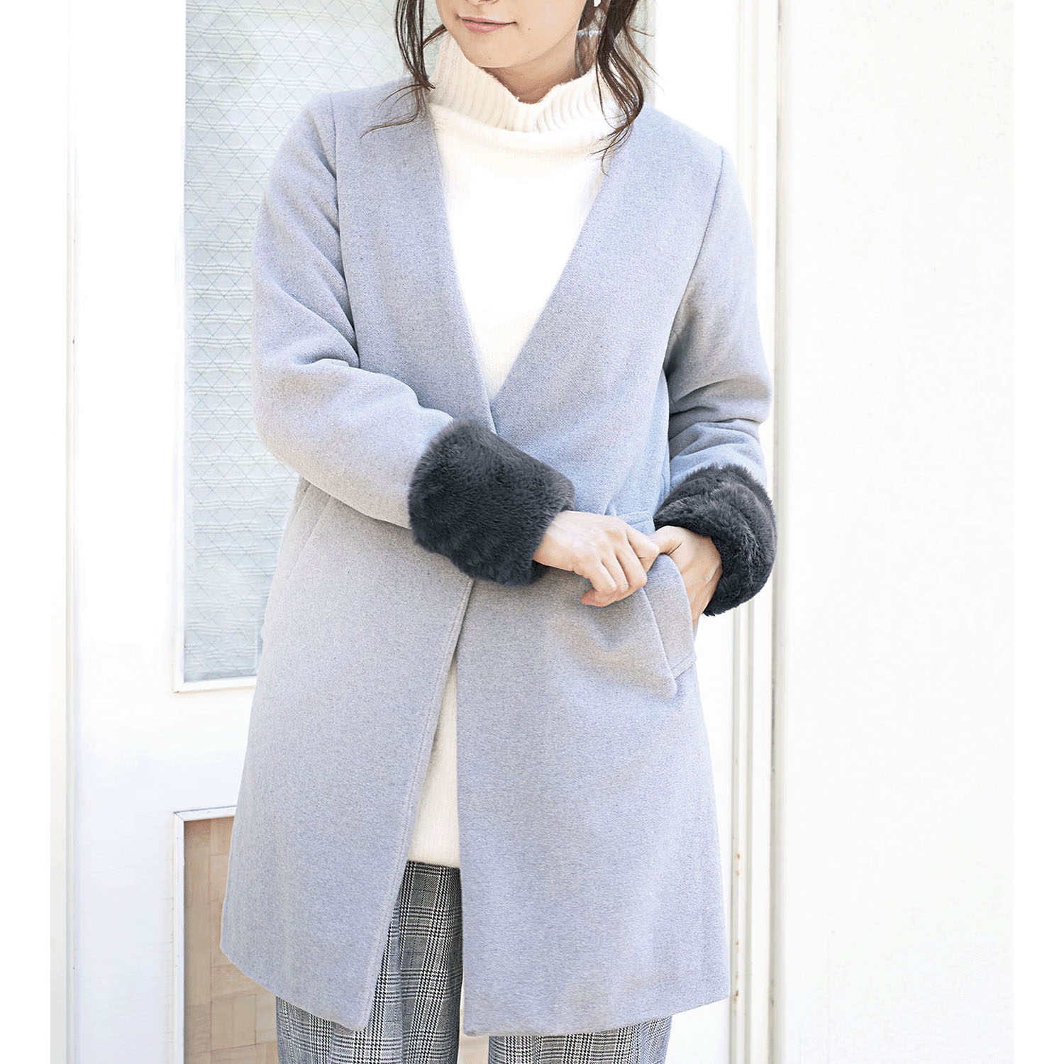 エコファーアームニットカバー - 画像9