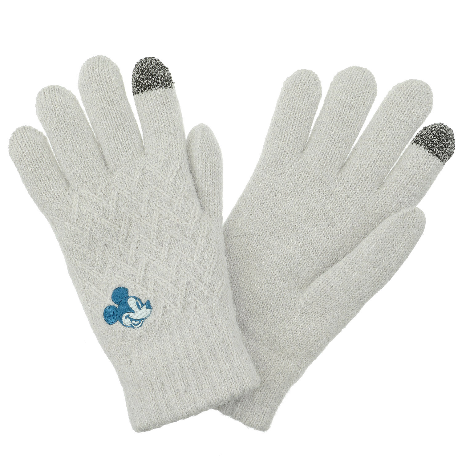 DISNEY ミッキーマウス ふわもこ手袋 - 画像1