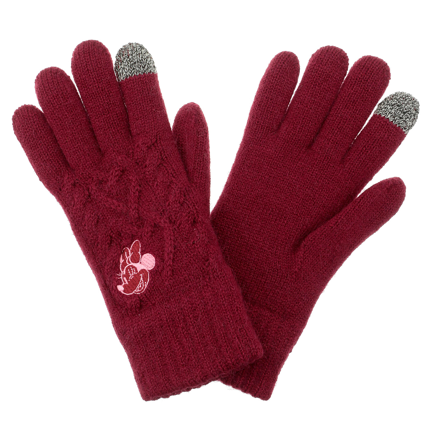 DISNEY ミニーマウス ふわもこ手袋 - 画像3