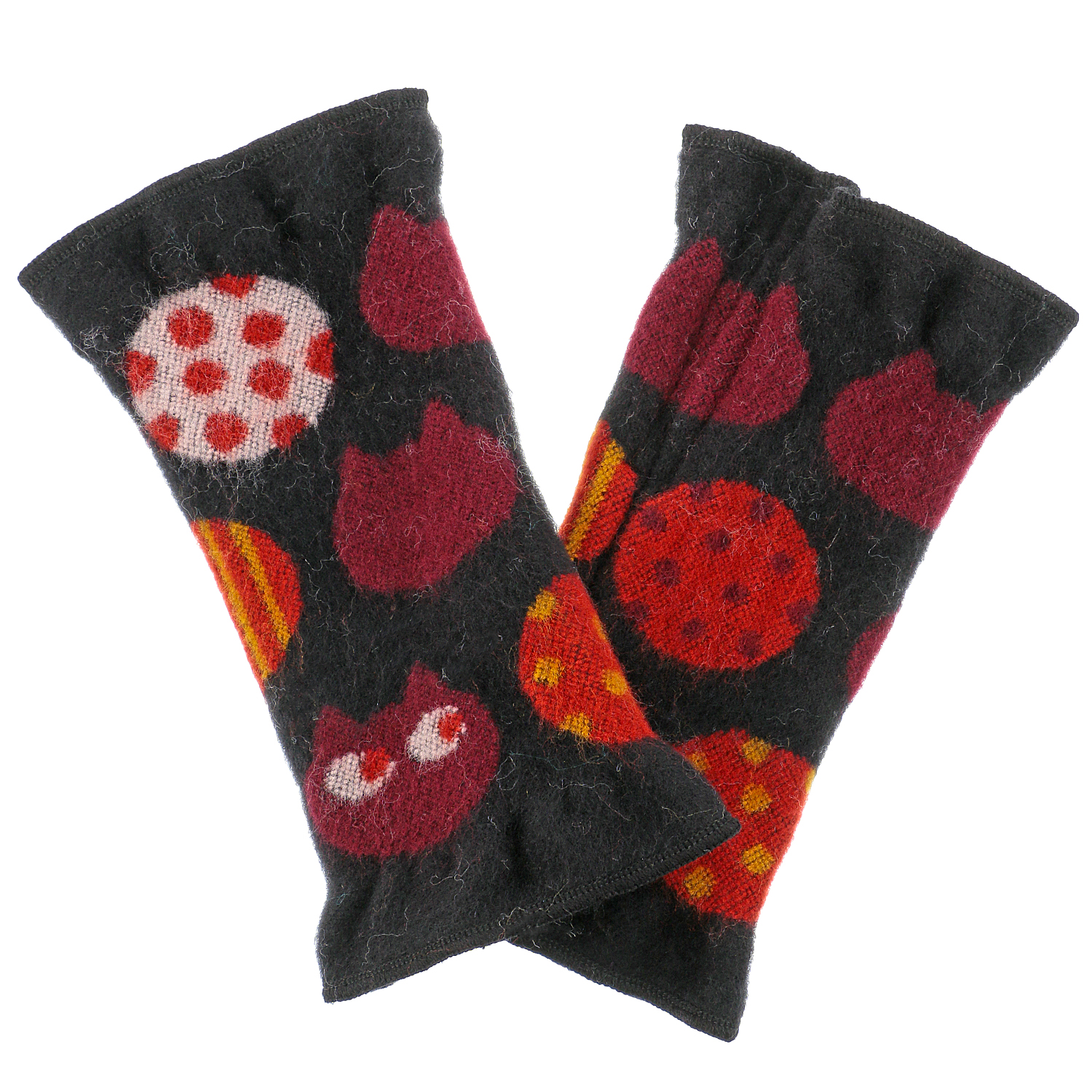 【在庫限り終了】ラシクモア ドットキャット ハンドウォーマー - 画像5