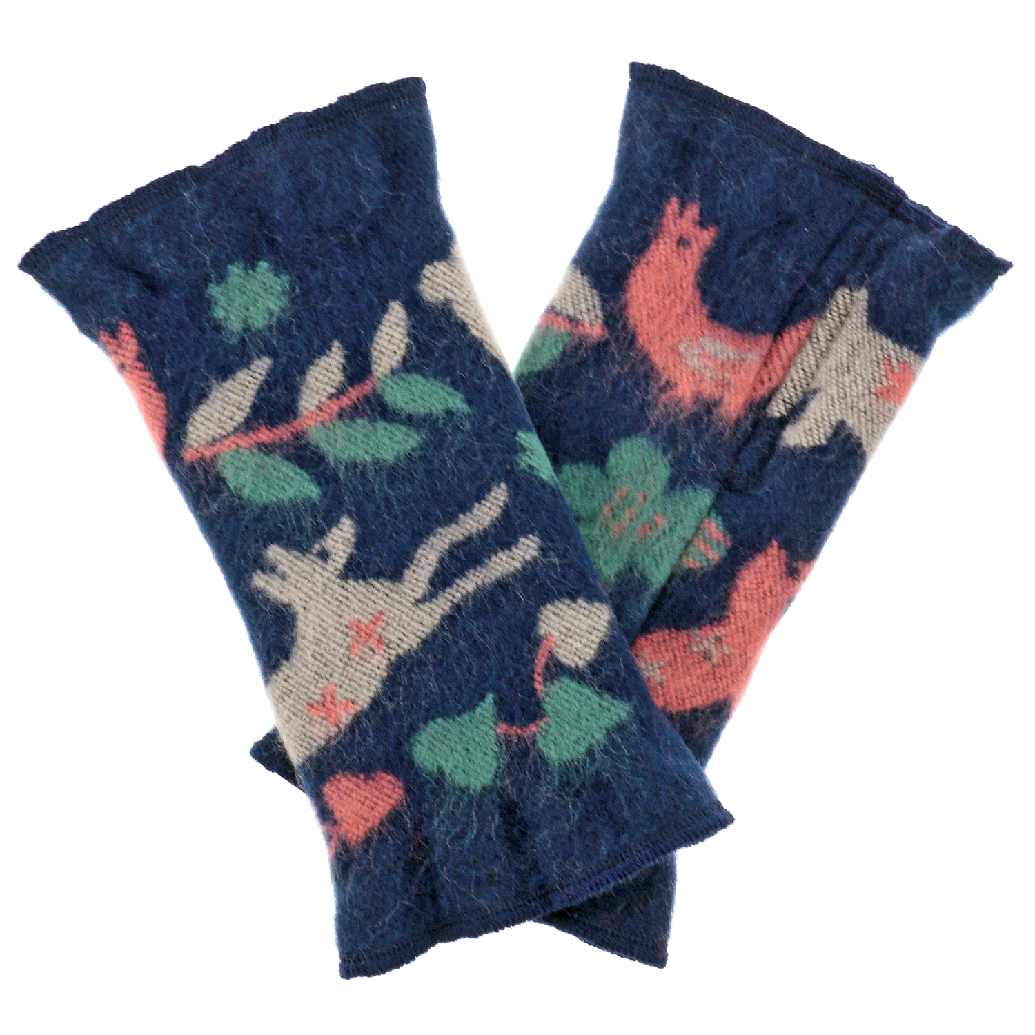 【チャコールグレー終了】ラシクモア アニマルフォレスト ハンドウォーマー - 画像6