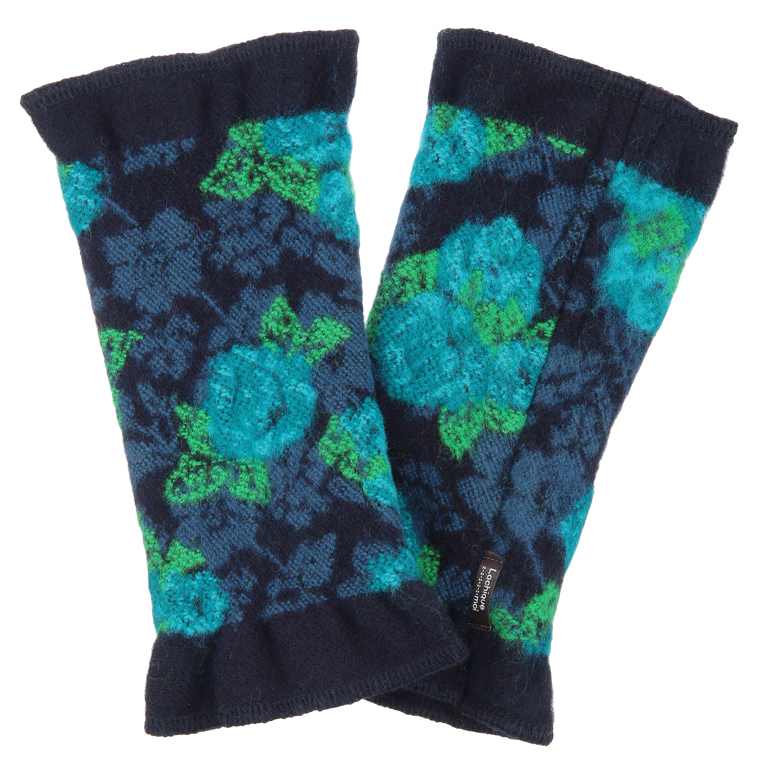 【マリンブルー終了】ラシクモア シルエットフラワーハンドウォーマー - 画像4