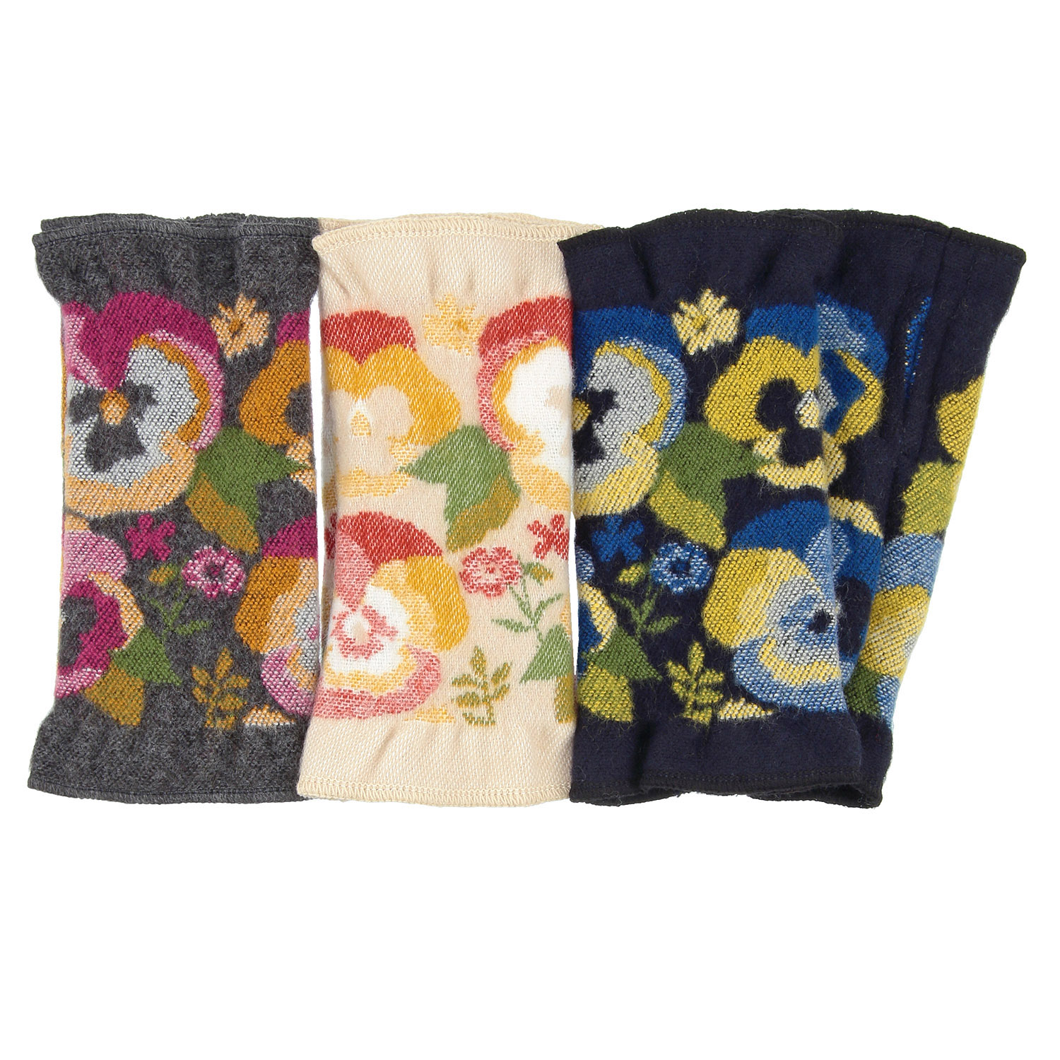 ラシクモア パンジーハンドウォーマー - 画像1