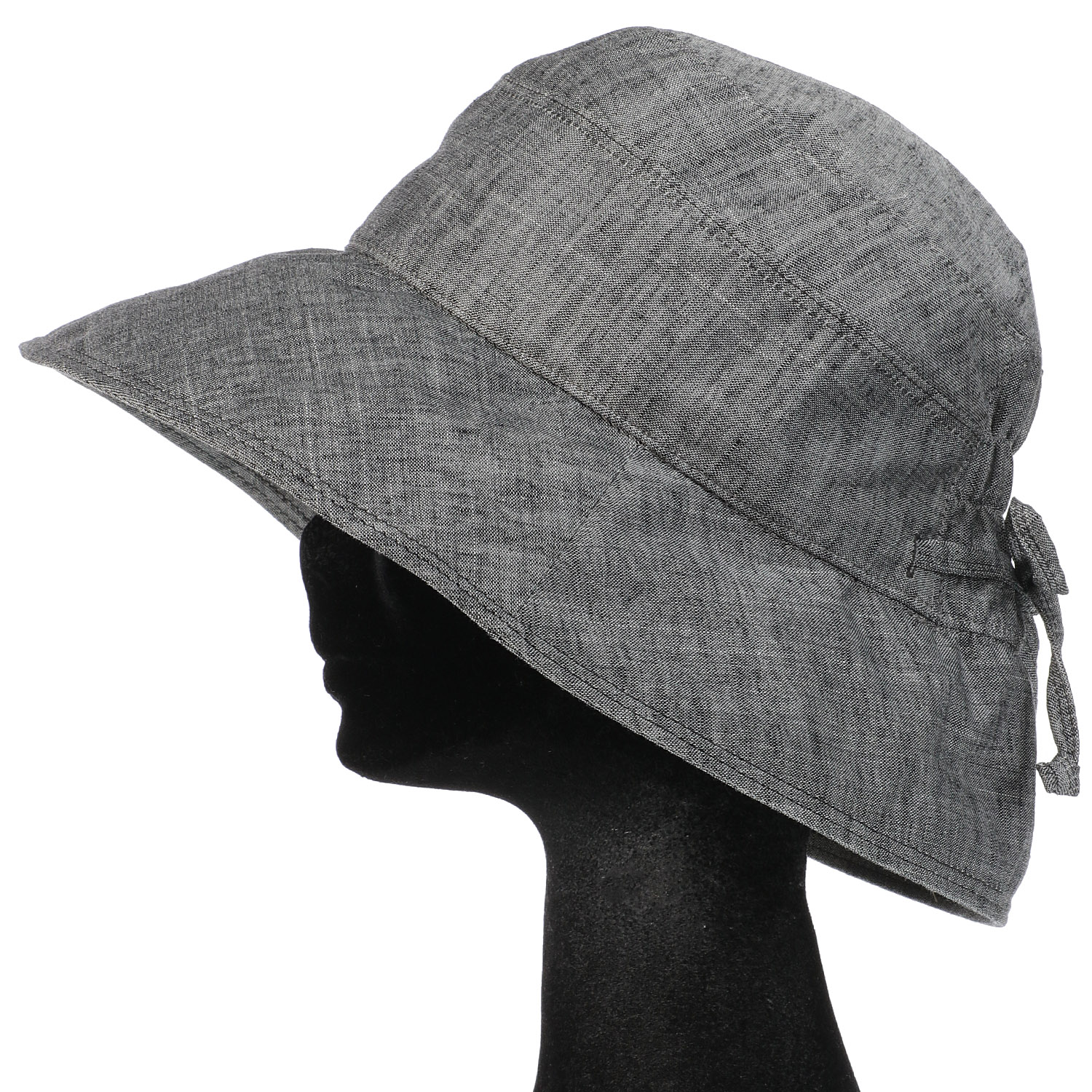 エリートシャポー 遮光先染めかすりブルトン