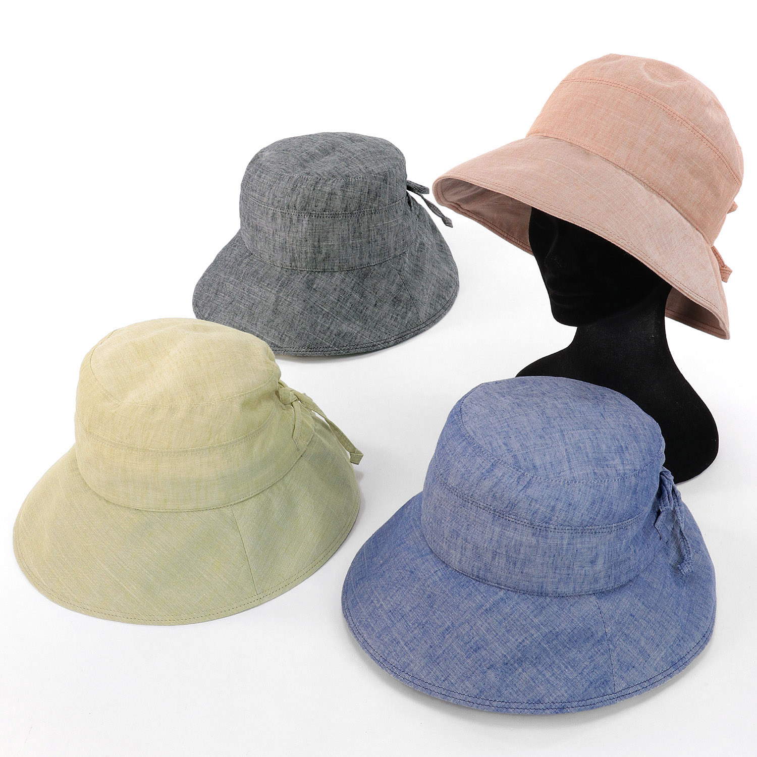 エリートシャポー 遮光先染めかすりブルトン