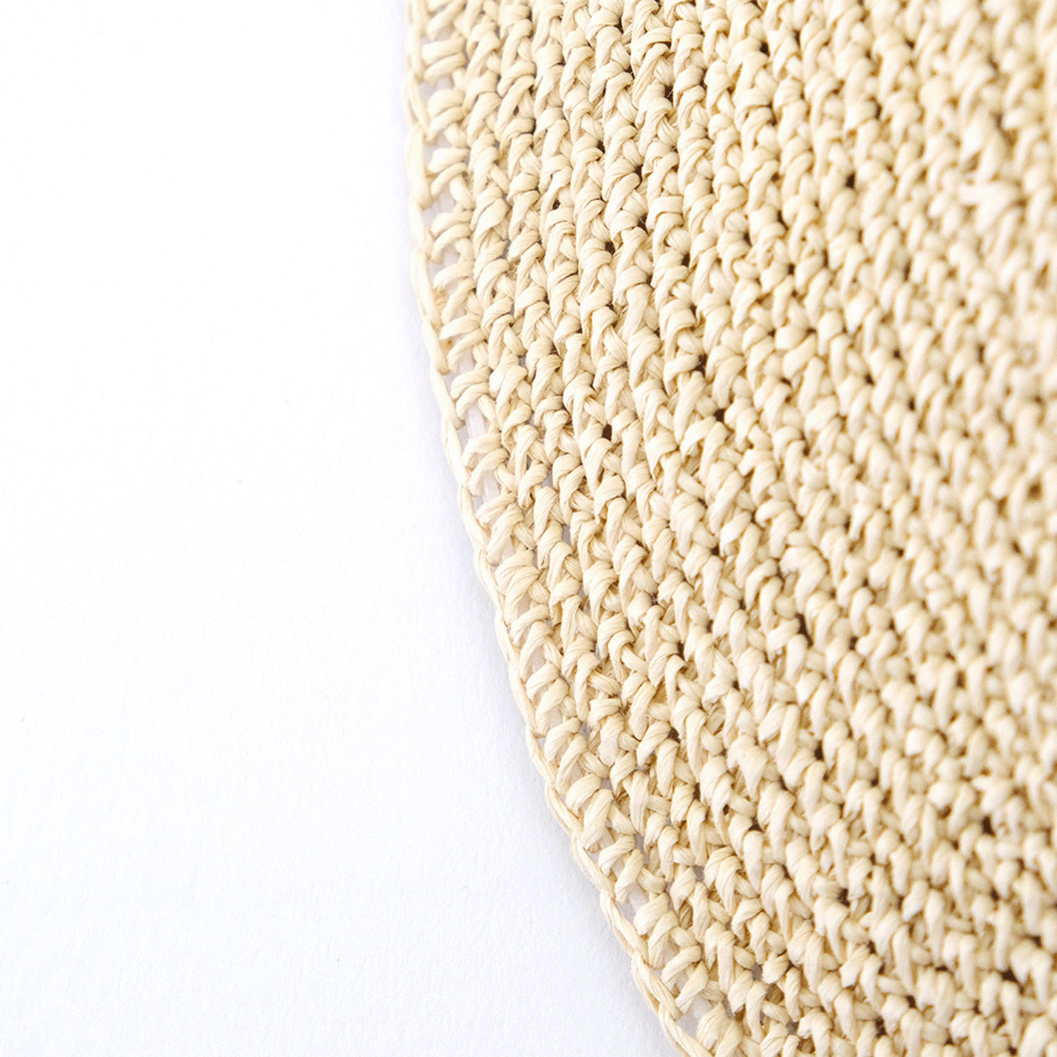 軽くて涼しい たためるペーパークロシェハット - 画像16