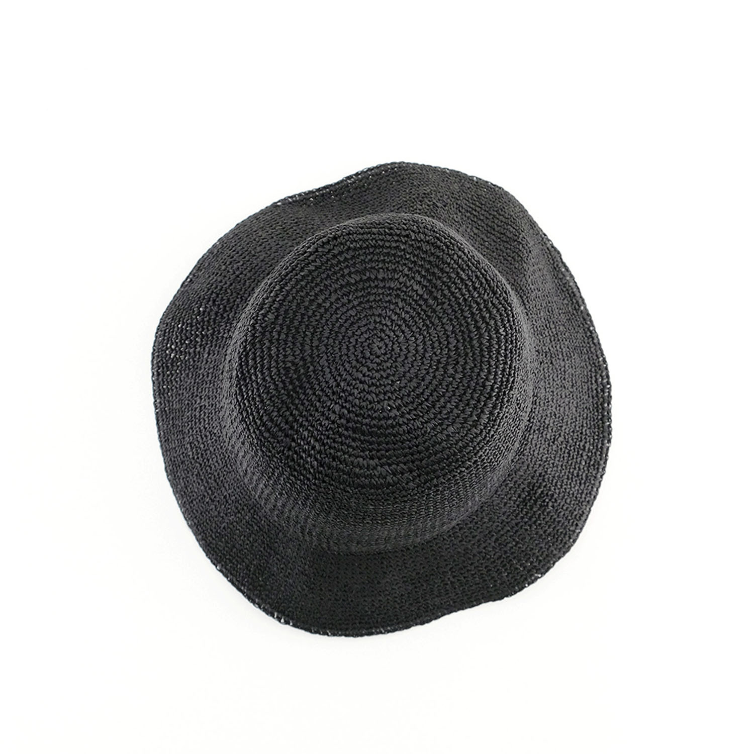 軽くて涼しい たためるペーパークロシェハット - 画像8