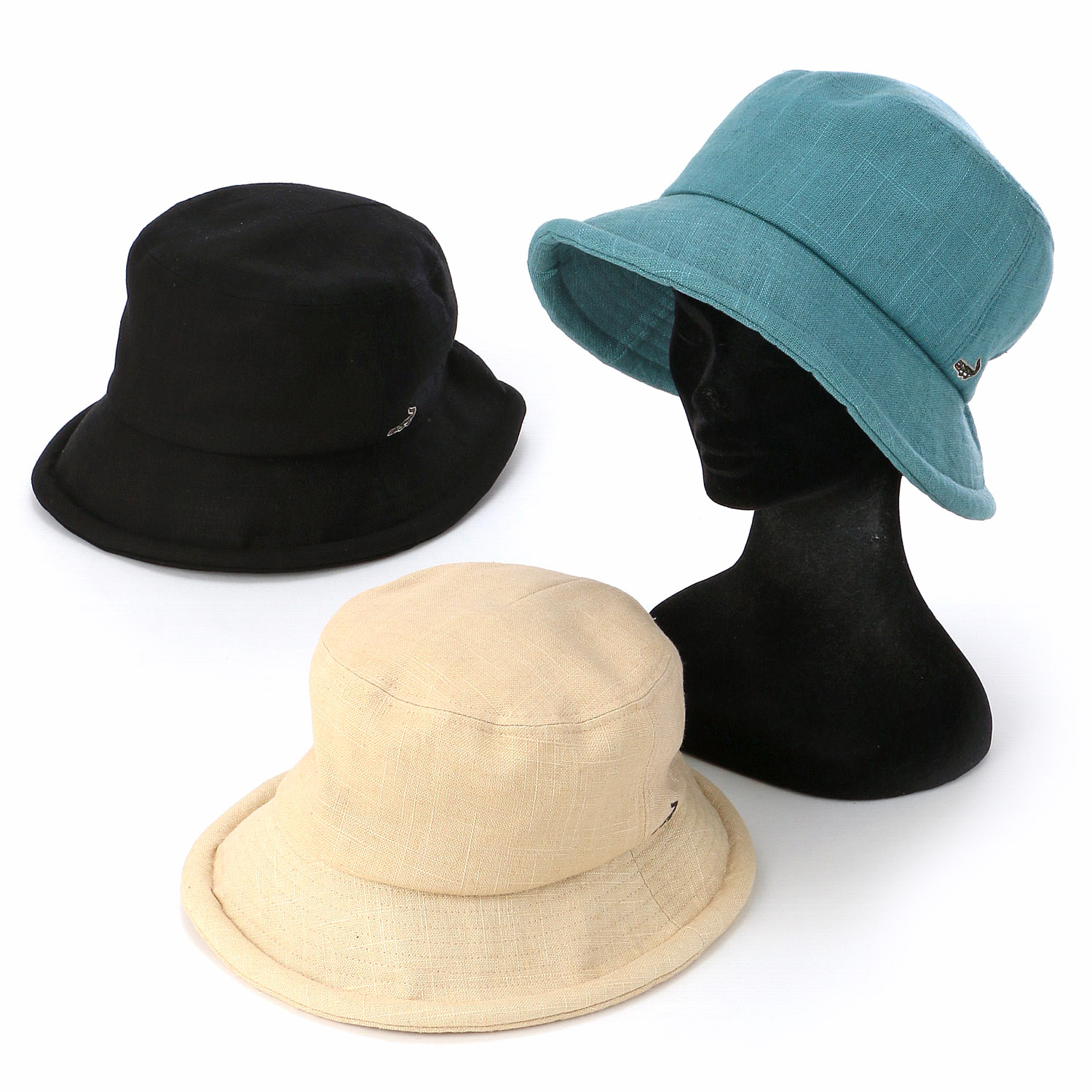 CROCODILE 麻混ダウンハット - 画像1