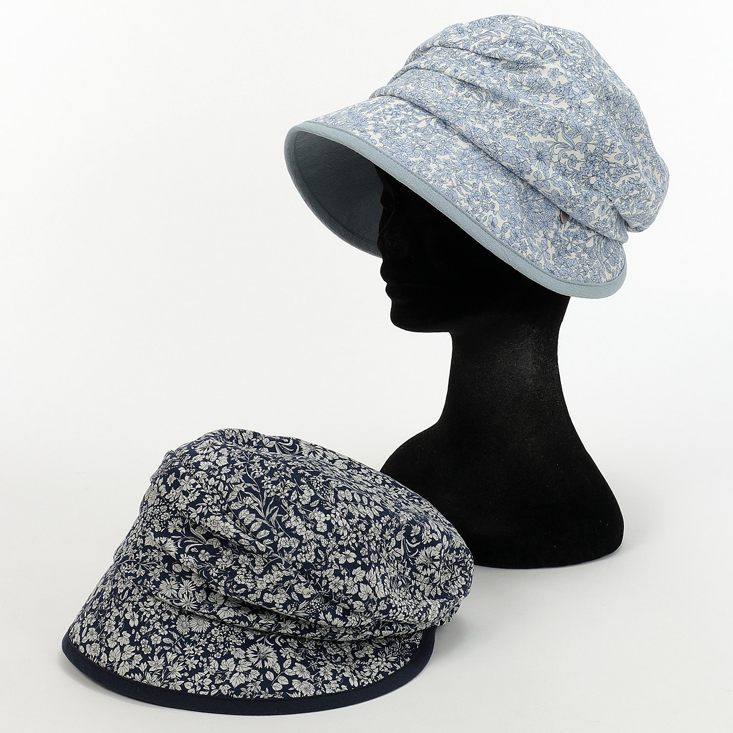 ボタニカルプリントキャスケット - 画像1