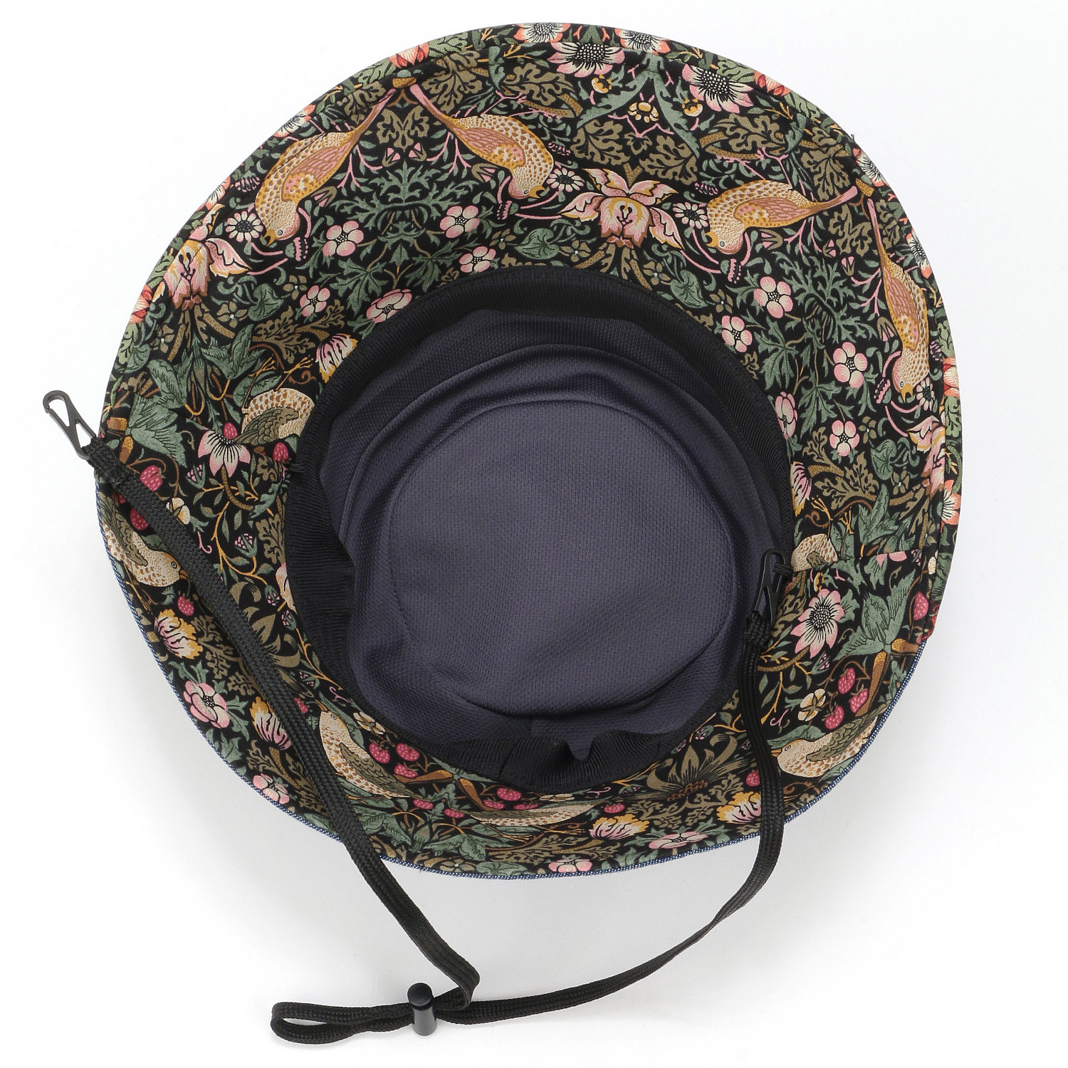 児島デニム×イチゴ泥棒エッジアップハット - 画像4