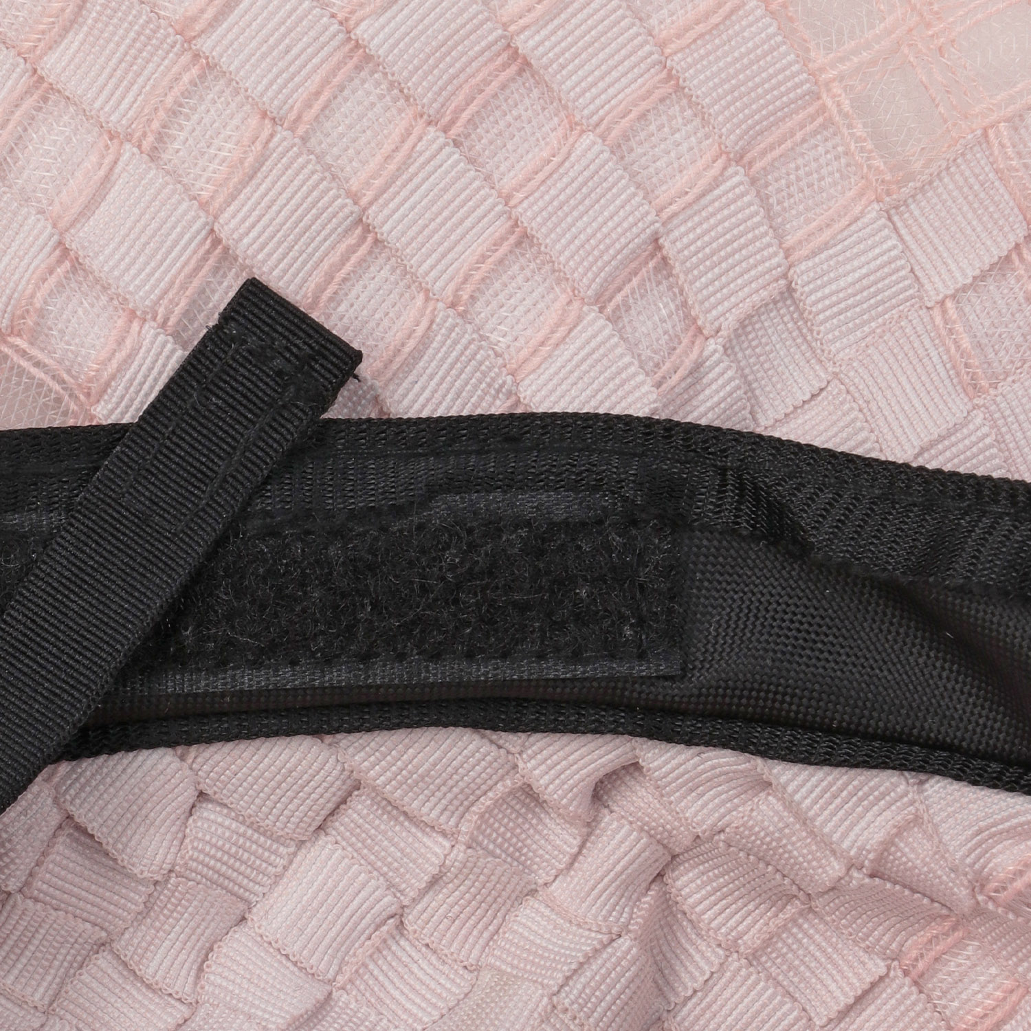 ブロック手編みリボン付きハット - 画像6