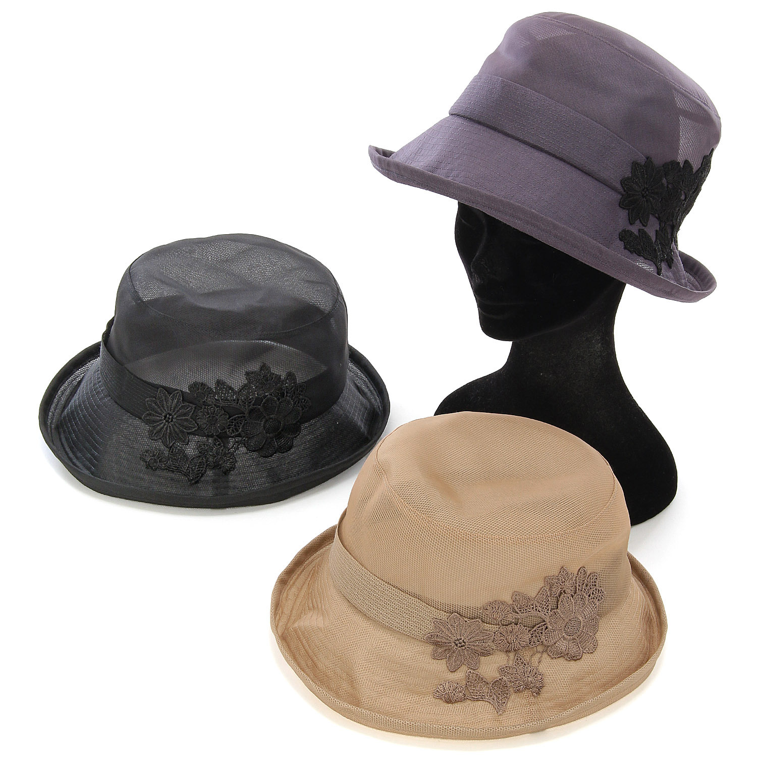 シルクオーガンジーレースワッペンセーラー - 画像1