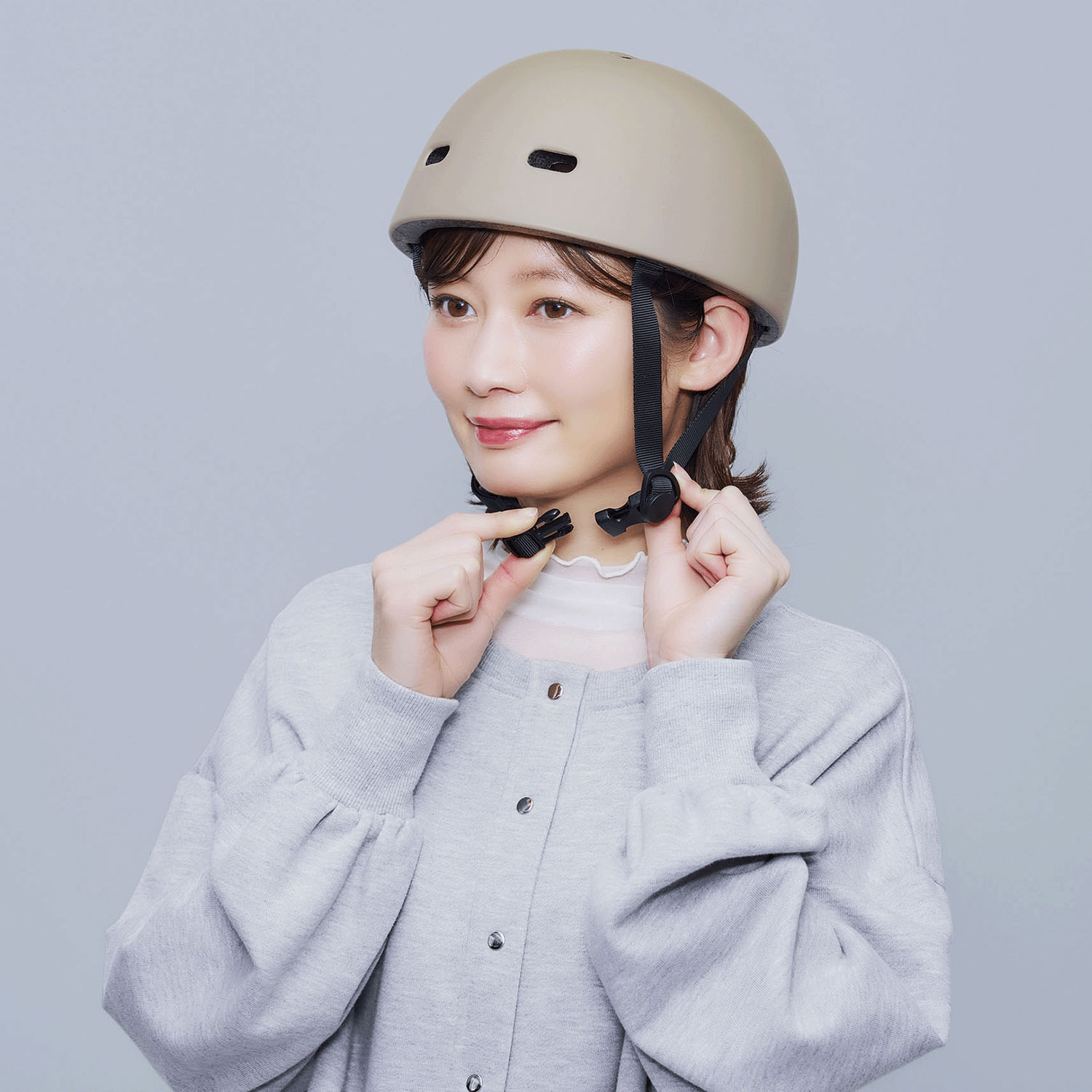 おしゃヘル 自転車ヘルメット - 画像2