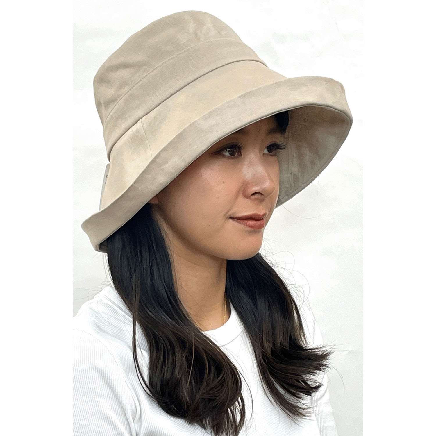 麻100％パークハット