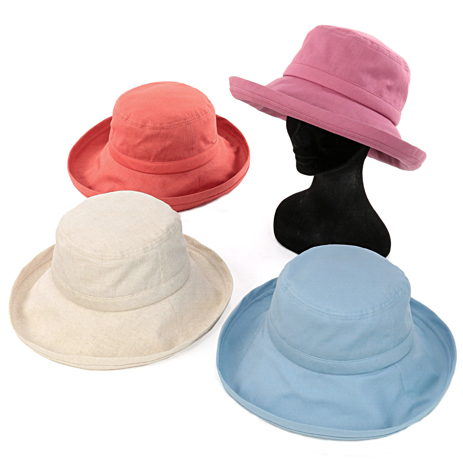 綿麻セーラーハット - 画像1