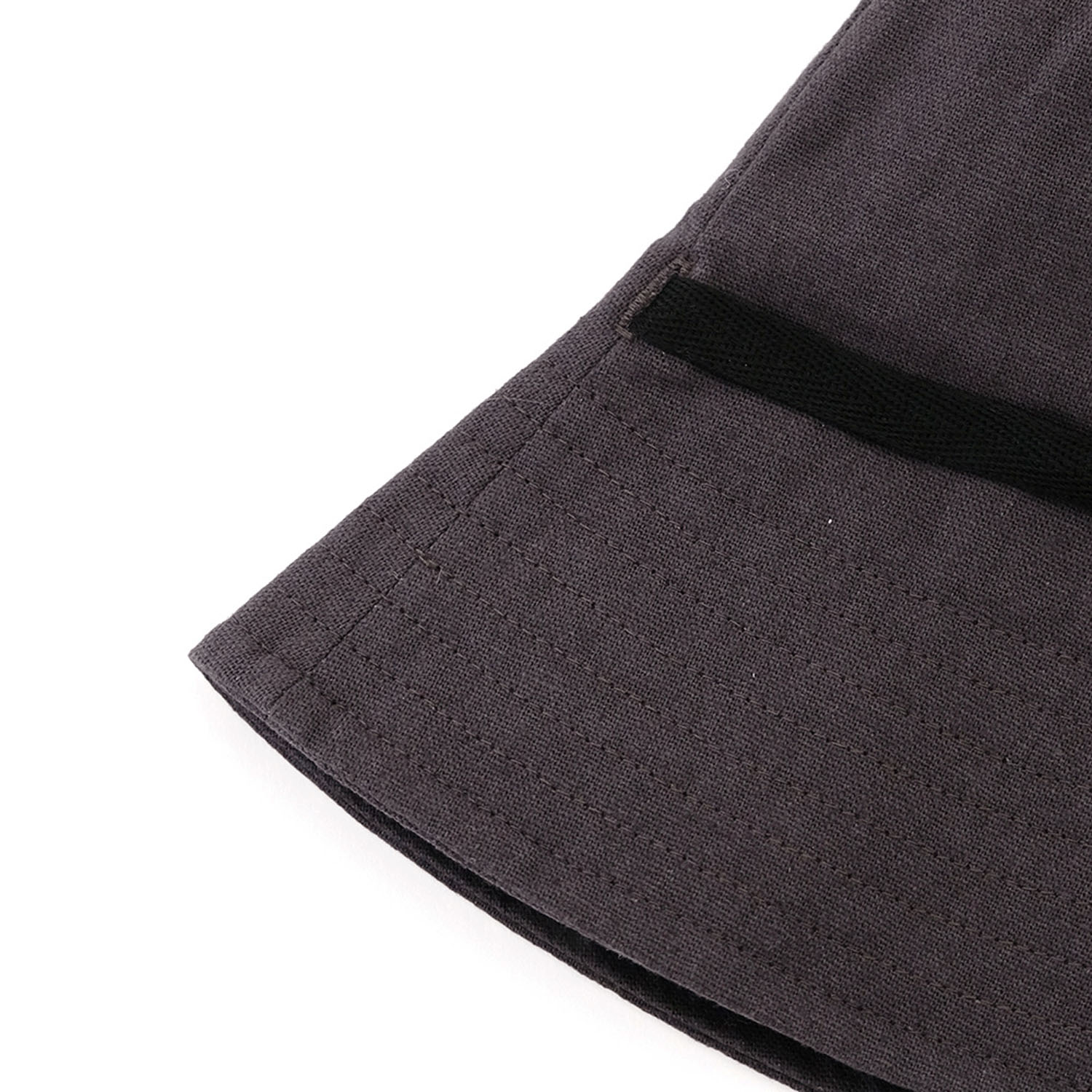 折りたたんで洗えるリネンパネルハット - 画像4