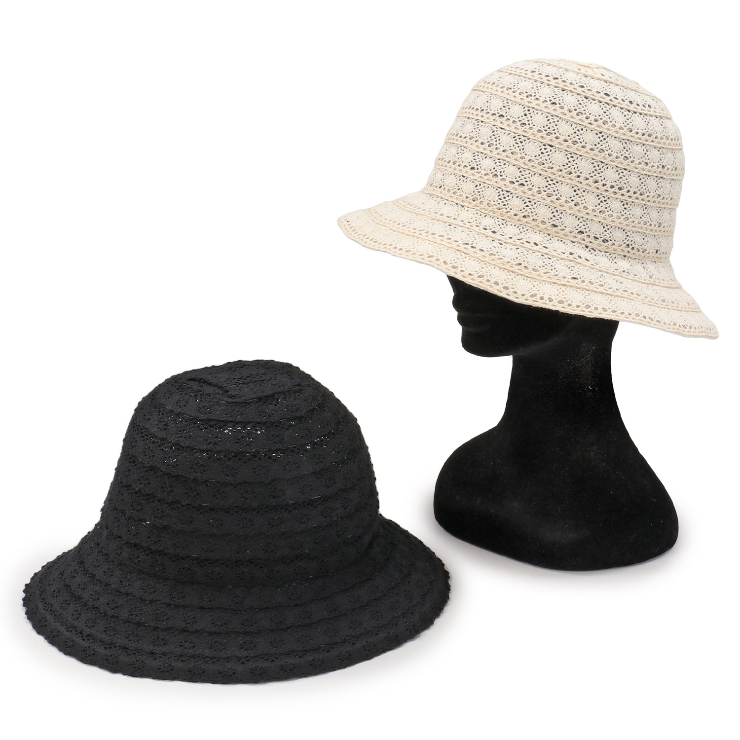 コットンレーステープハット