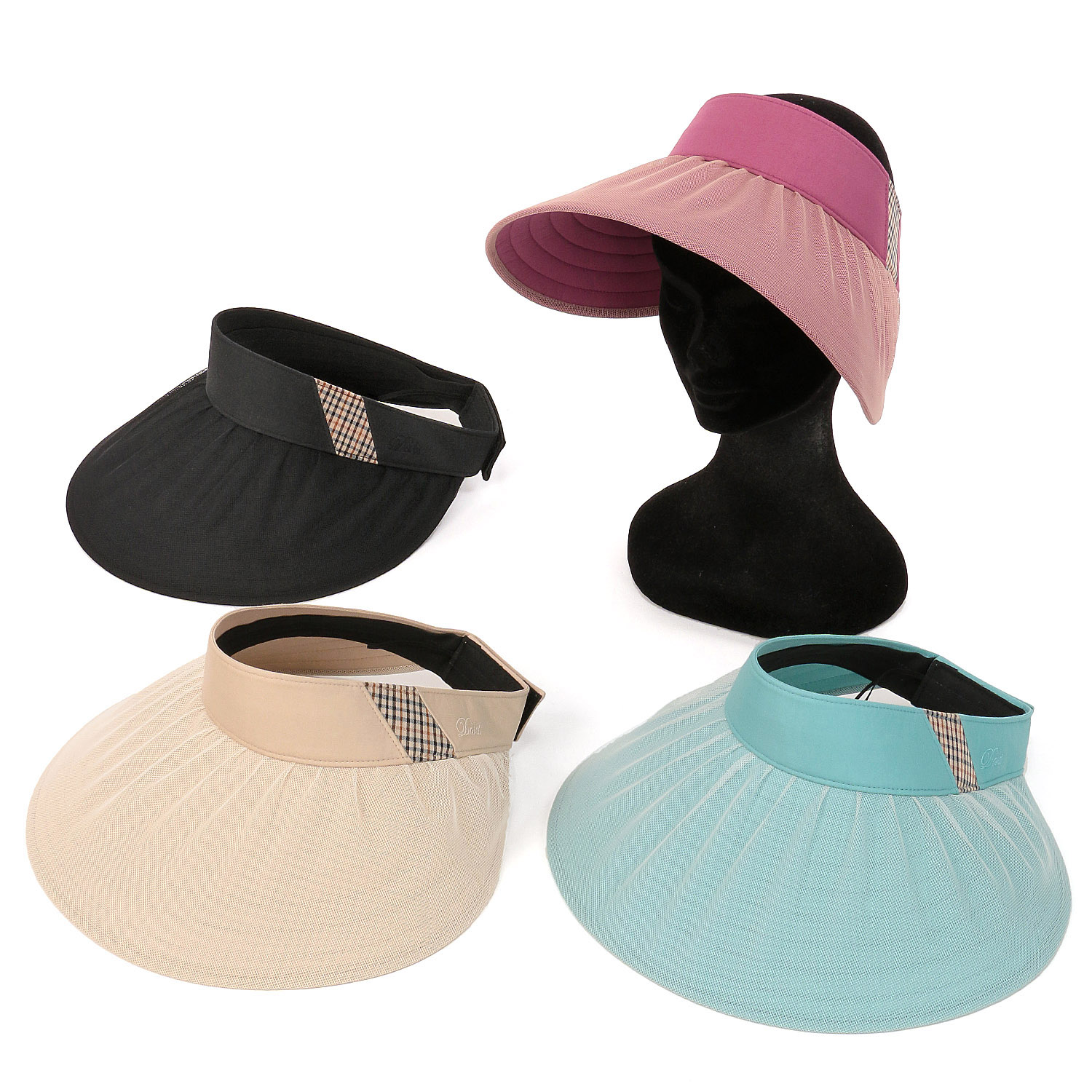 DAKS くるくるチュールバイザー - 画像1