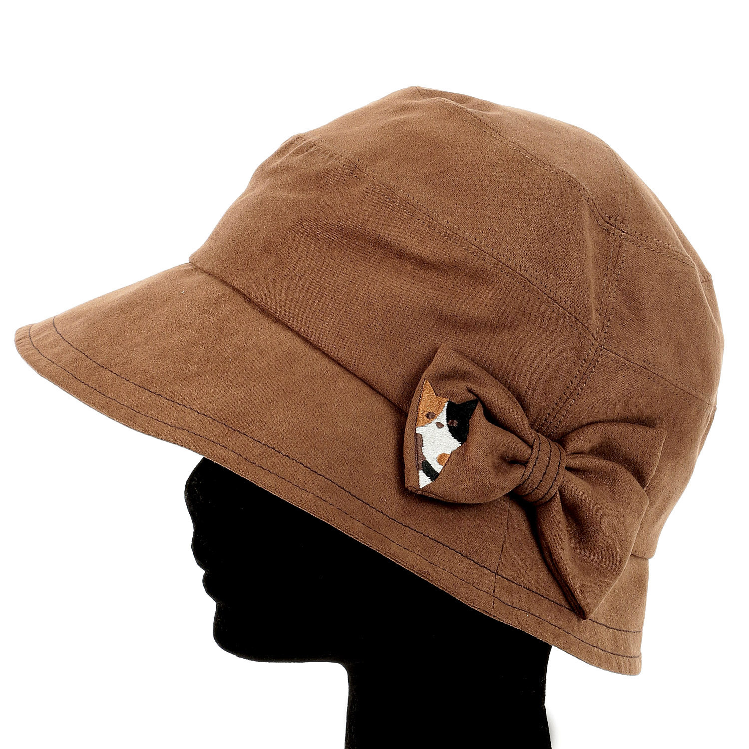 にゃんこリボンダウンハット - 画像1