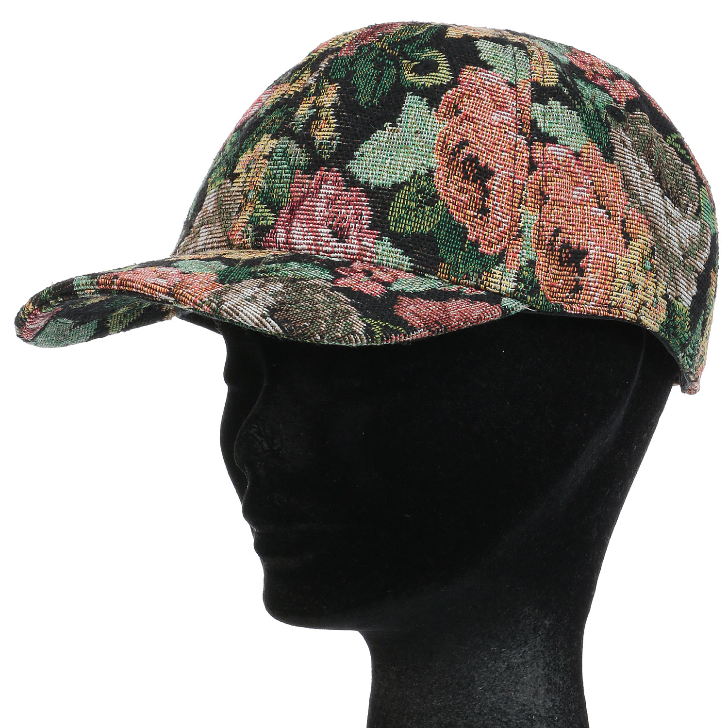 花柄ゴブランキャップ - 画像1