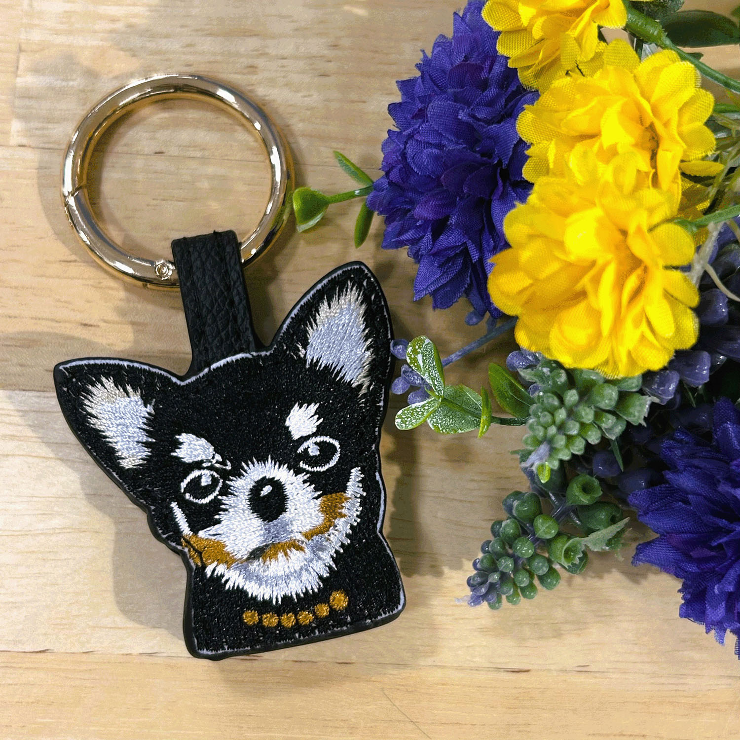 アニマル刺繍マグネットクリップチャーム - 画像2