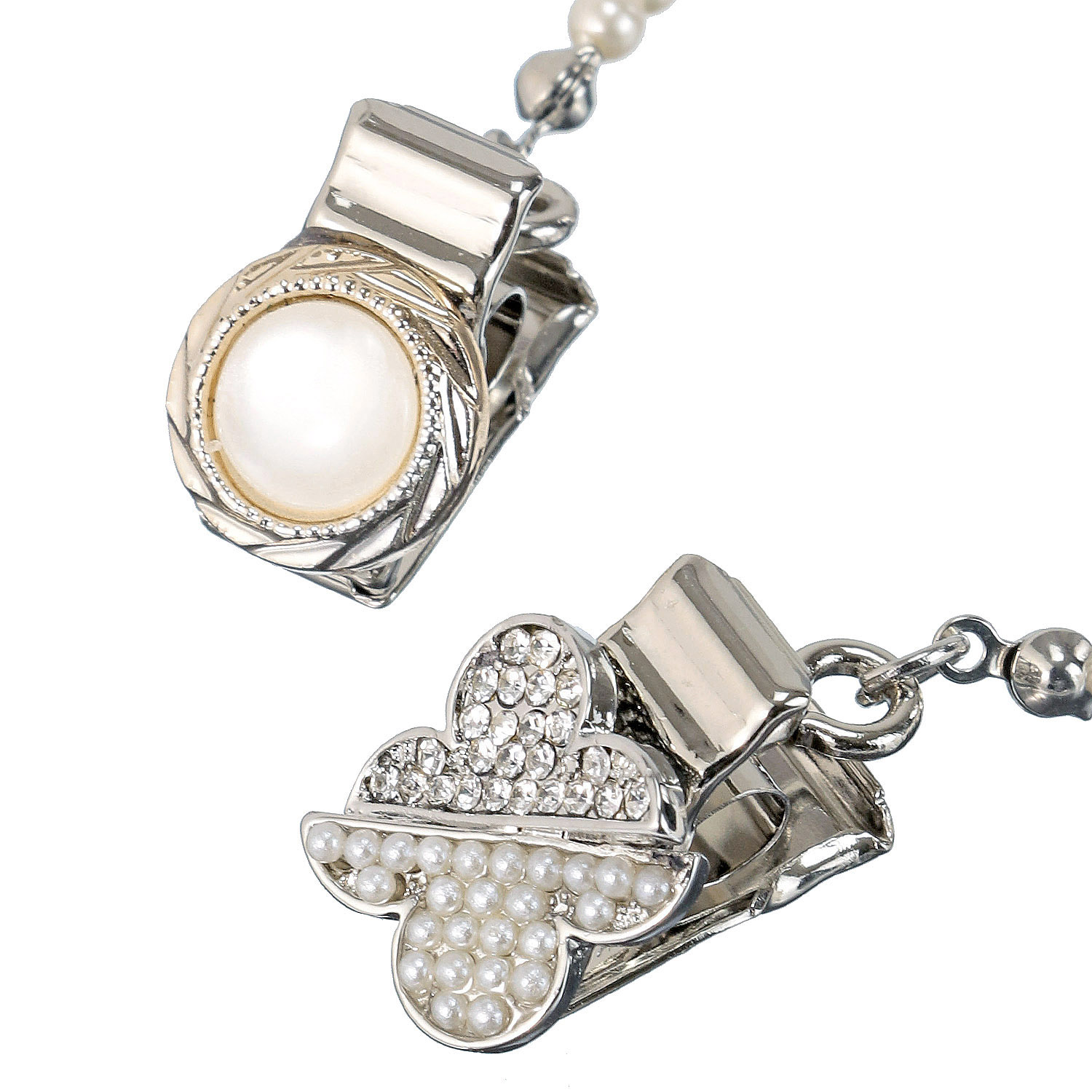 日本製 帽子クリップ シャイニークローバー - 画像2