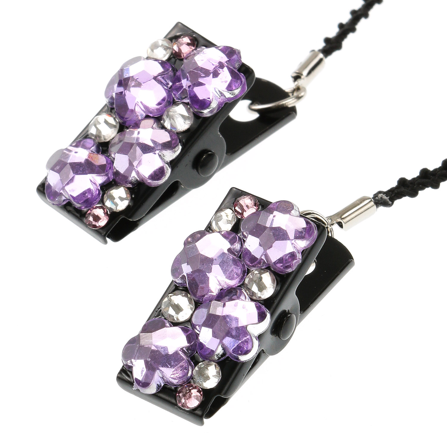 日本製 帽子クリップ ビジューストーン - 画像5