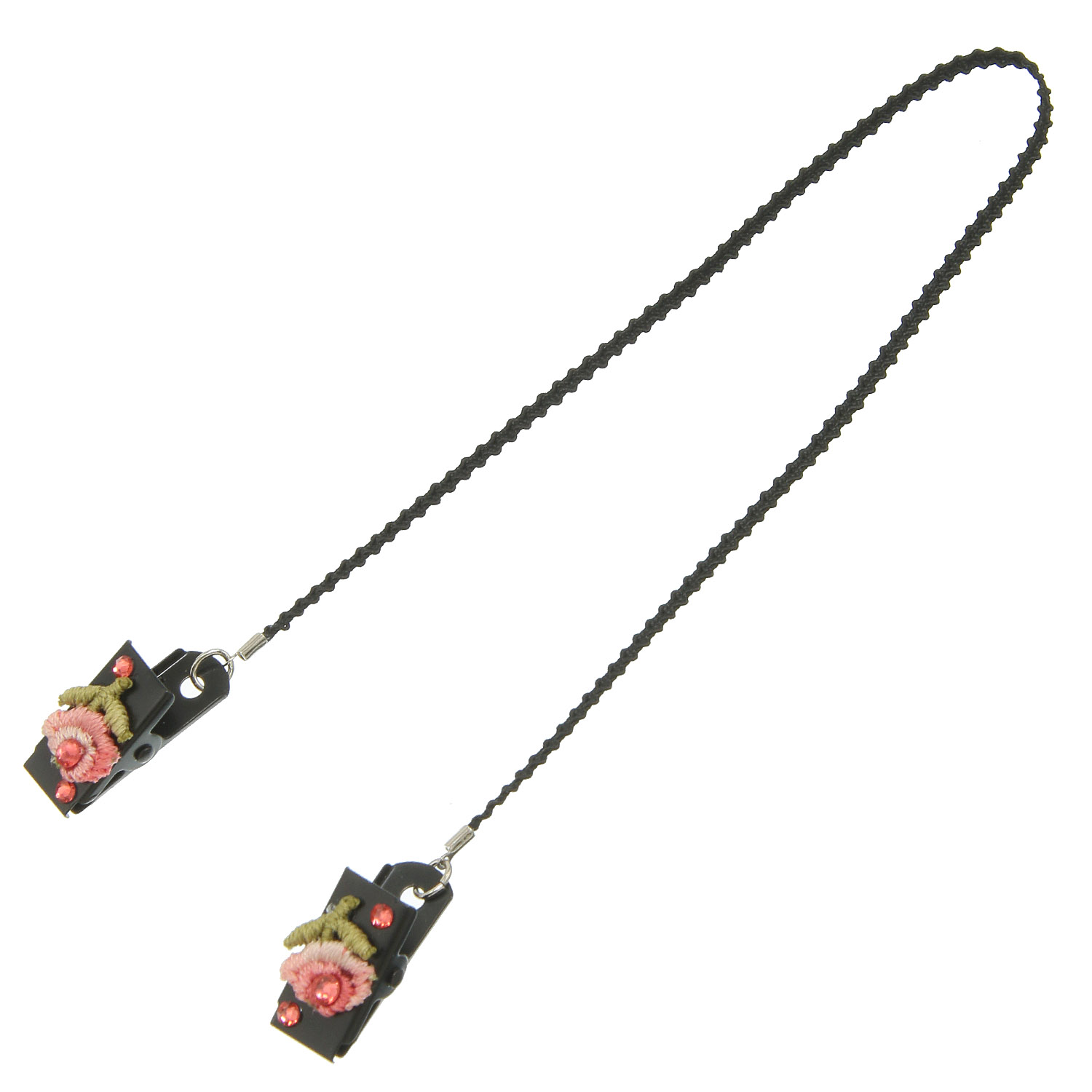 日本製 帽子クリップ ローズ - 画像3