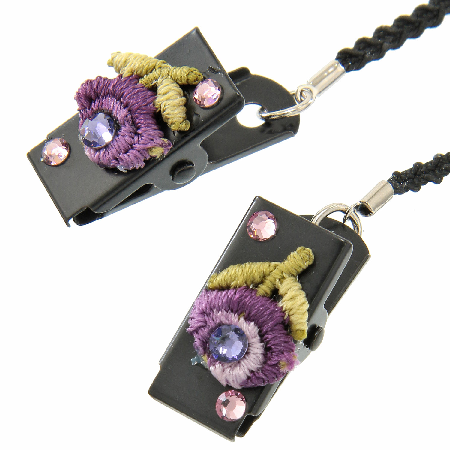 日本製 帽子クリップ ローズ - 画像5