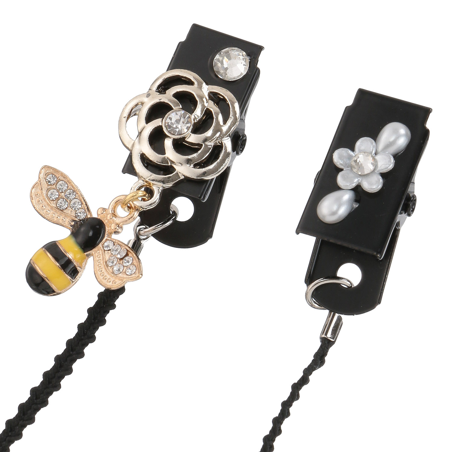 日本製 帽子クリップ カメリア×ハチ - 画像2