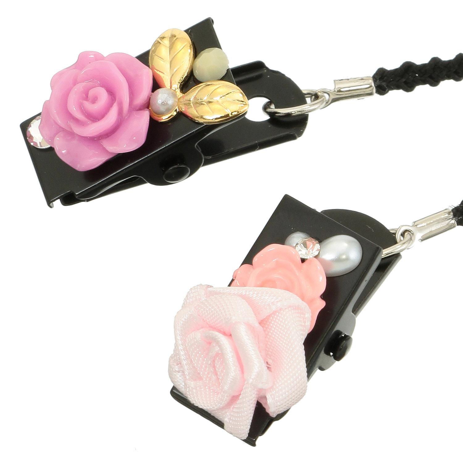 日本製 帽子クリップ バラ - 画像2