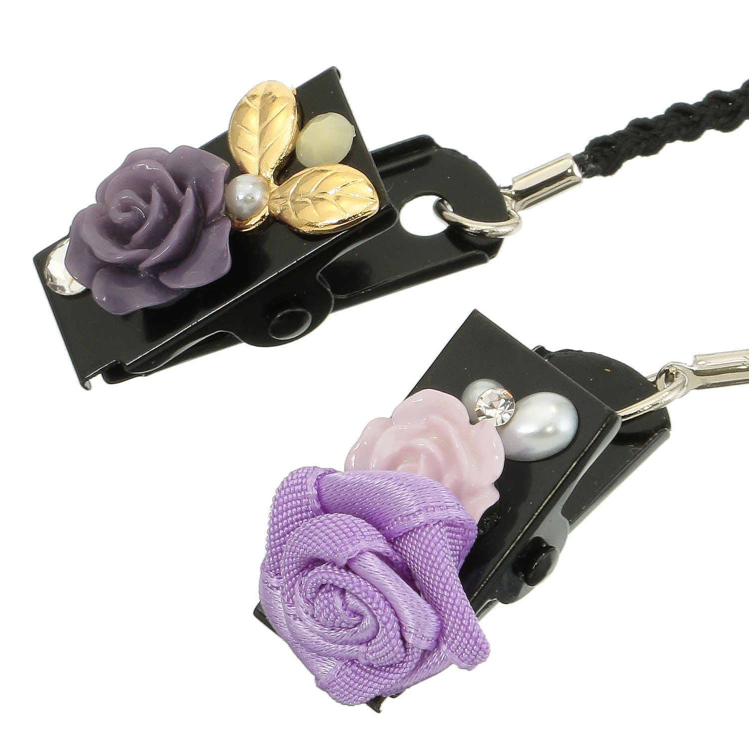 日本製 帽子クリップ バラ - 画像5